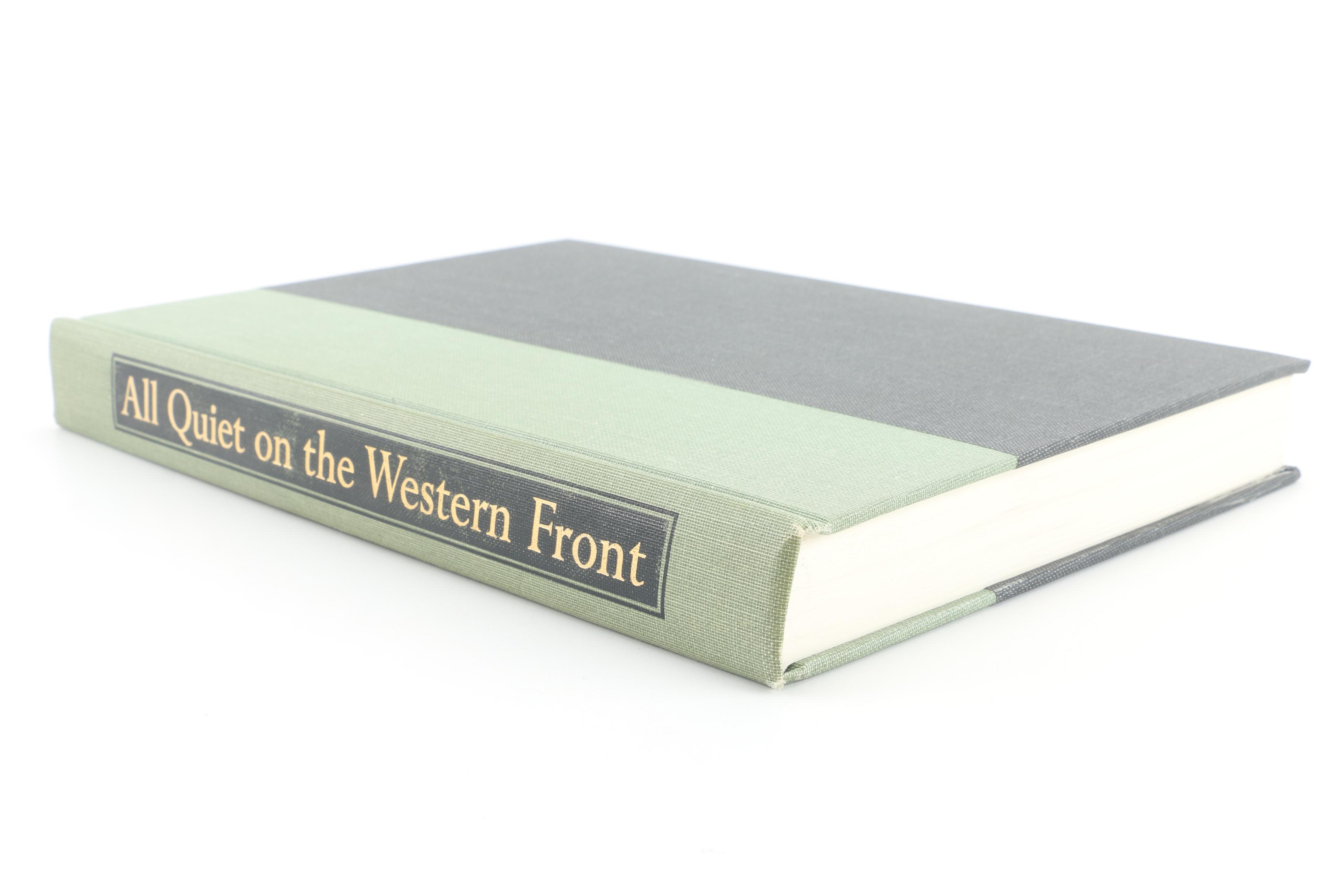 1969 John Groth Signed Heritage Press "All Quiet on the Western Front"