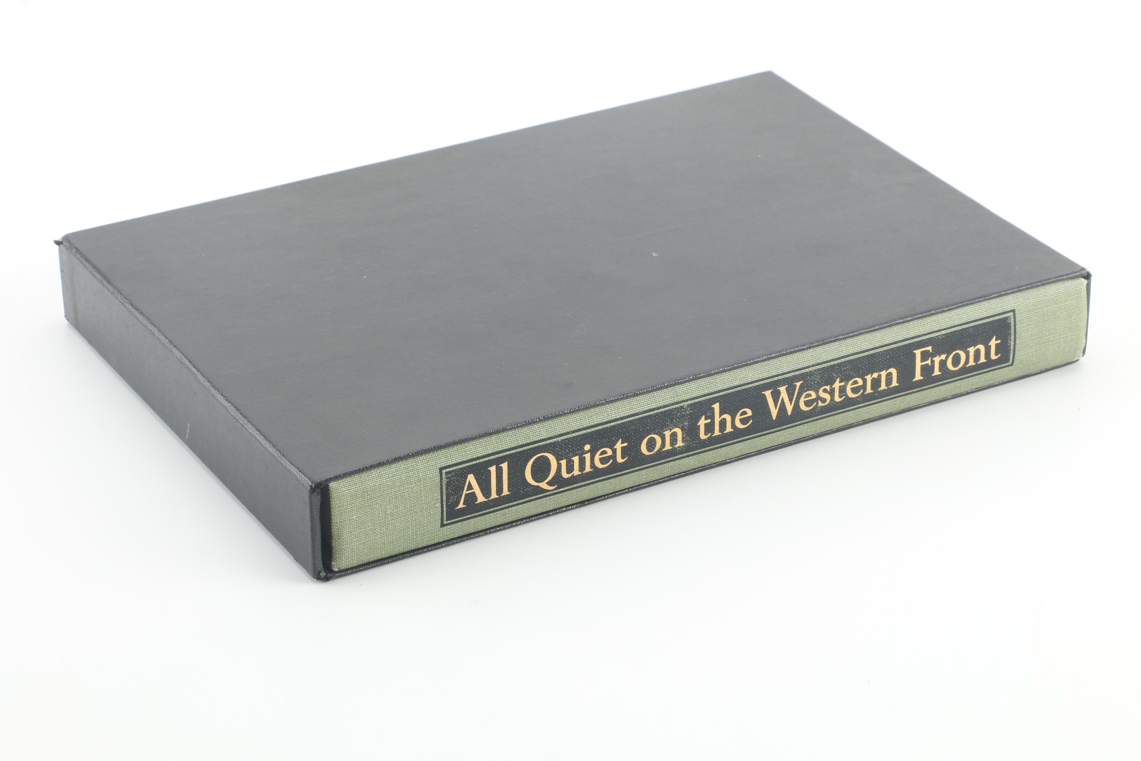 1969 John Groth Signed Heritage Press "All Quiet on the Western Front"