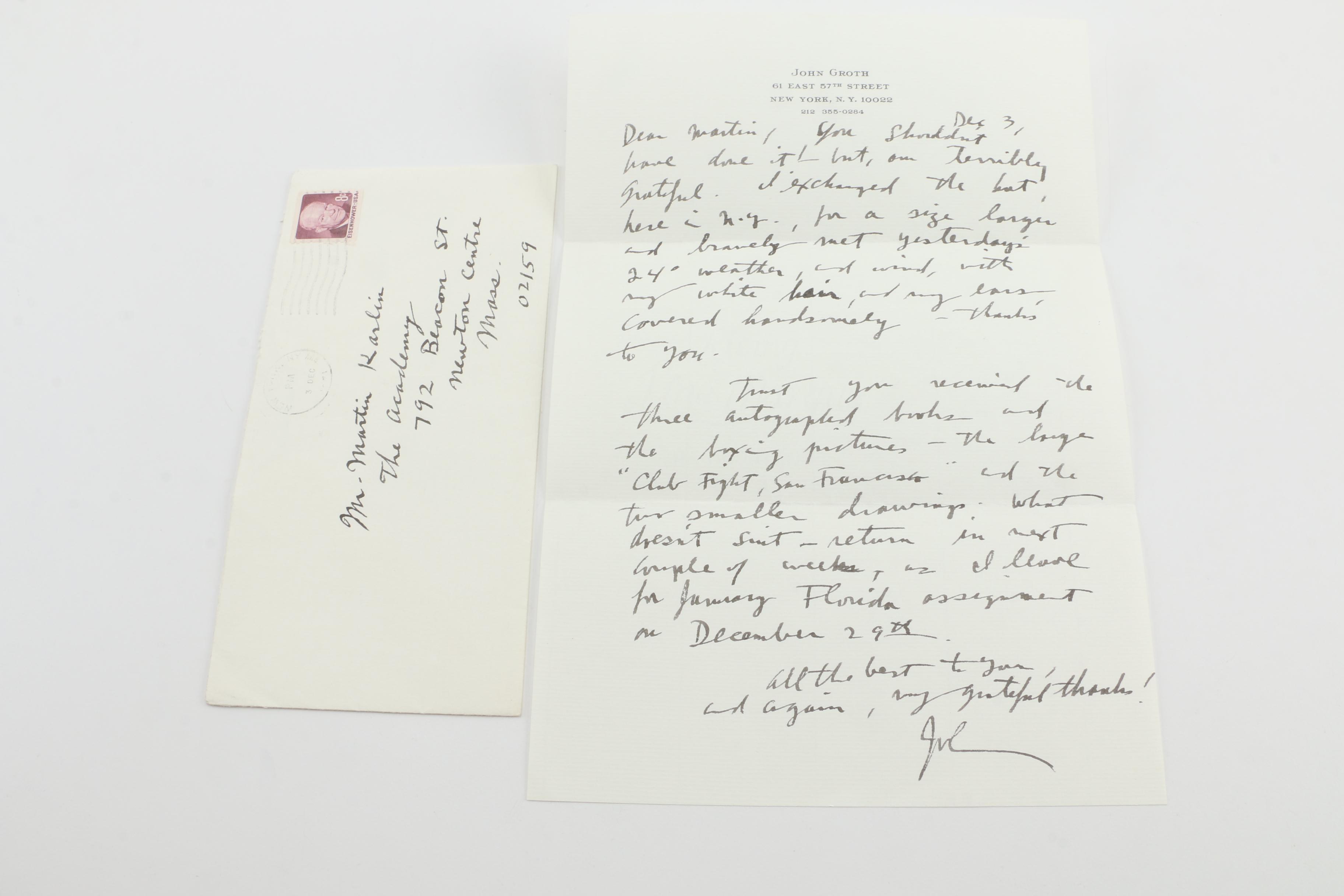 1969 John Groth Signed Heritage Press "All Quiet on the Western Front"