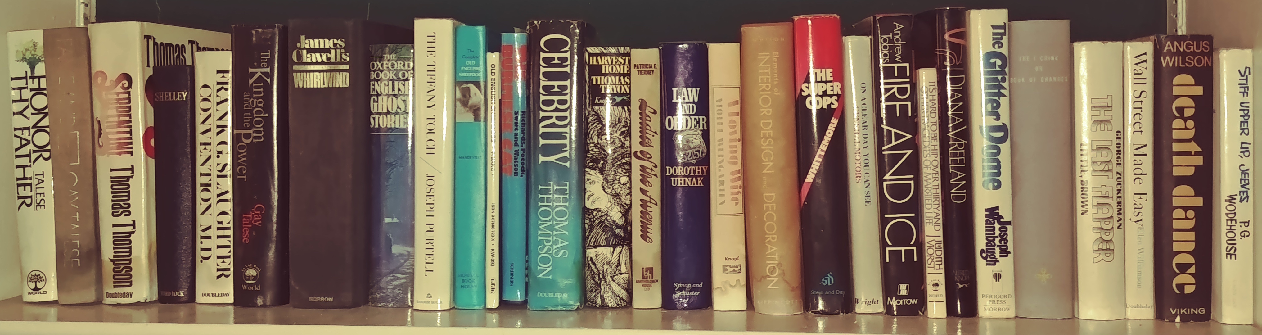 Collection of Fiction Books