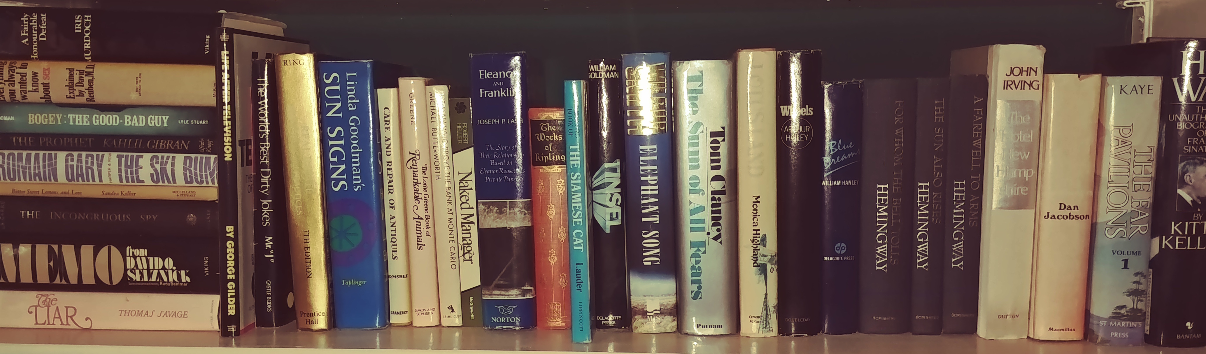 Collection of Fiction Books