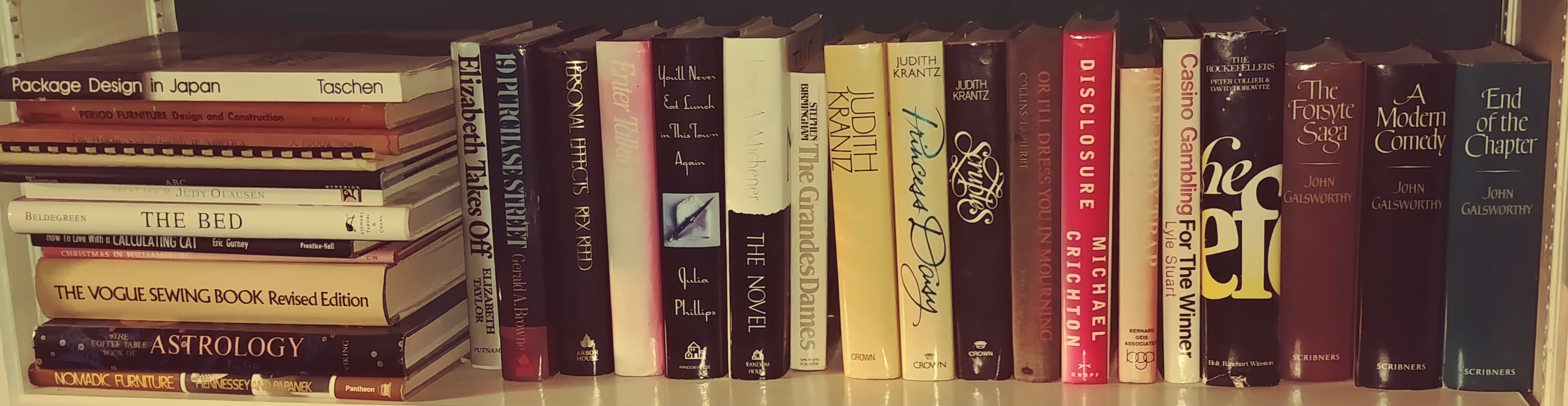 Collection of Fiction Books