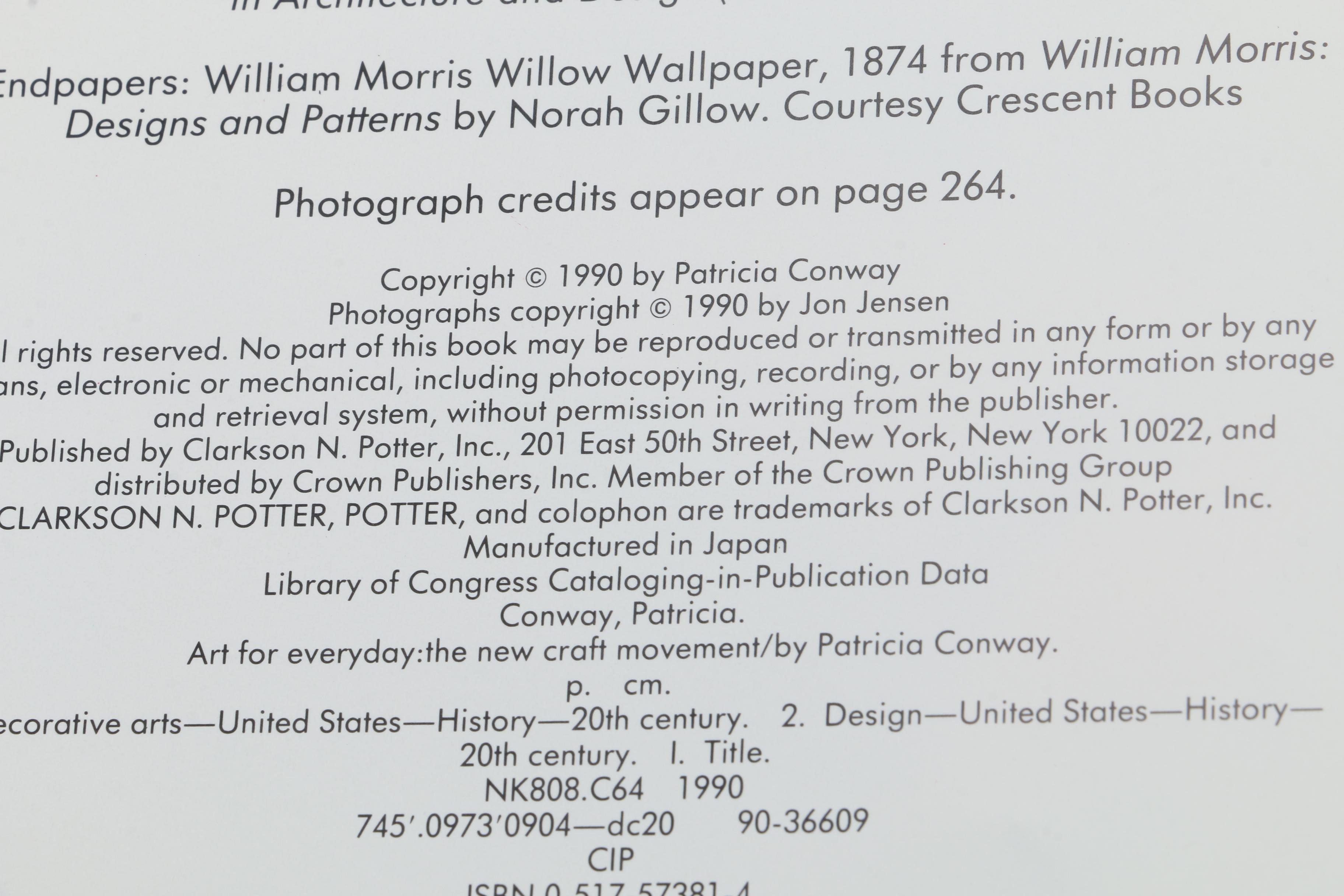 Art Books including "Art for Everyday" by Patricia Conway