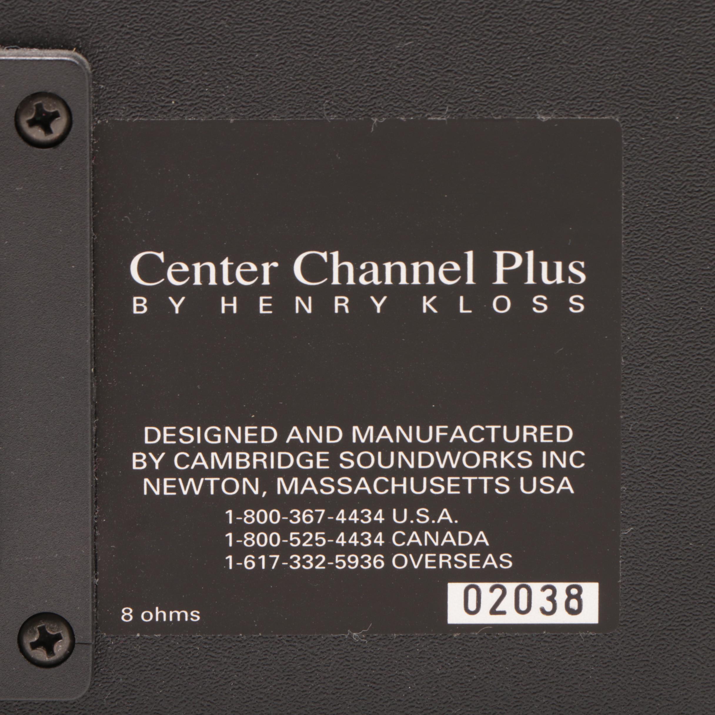 Surround Sound System by Cambridge SoundWorks