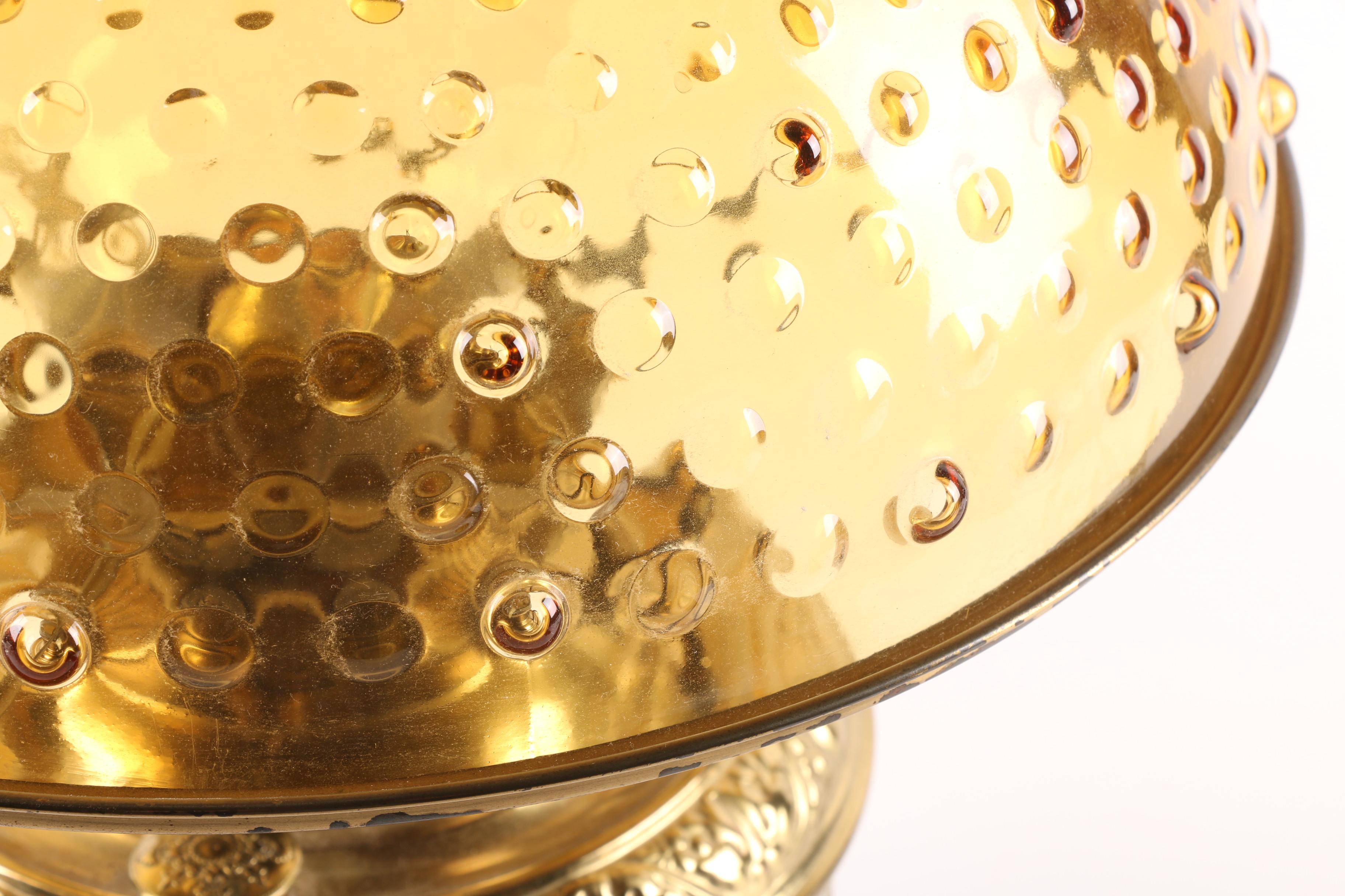 Antique Converted Late Victorian Kerosene Lamp