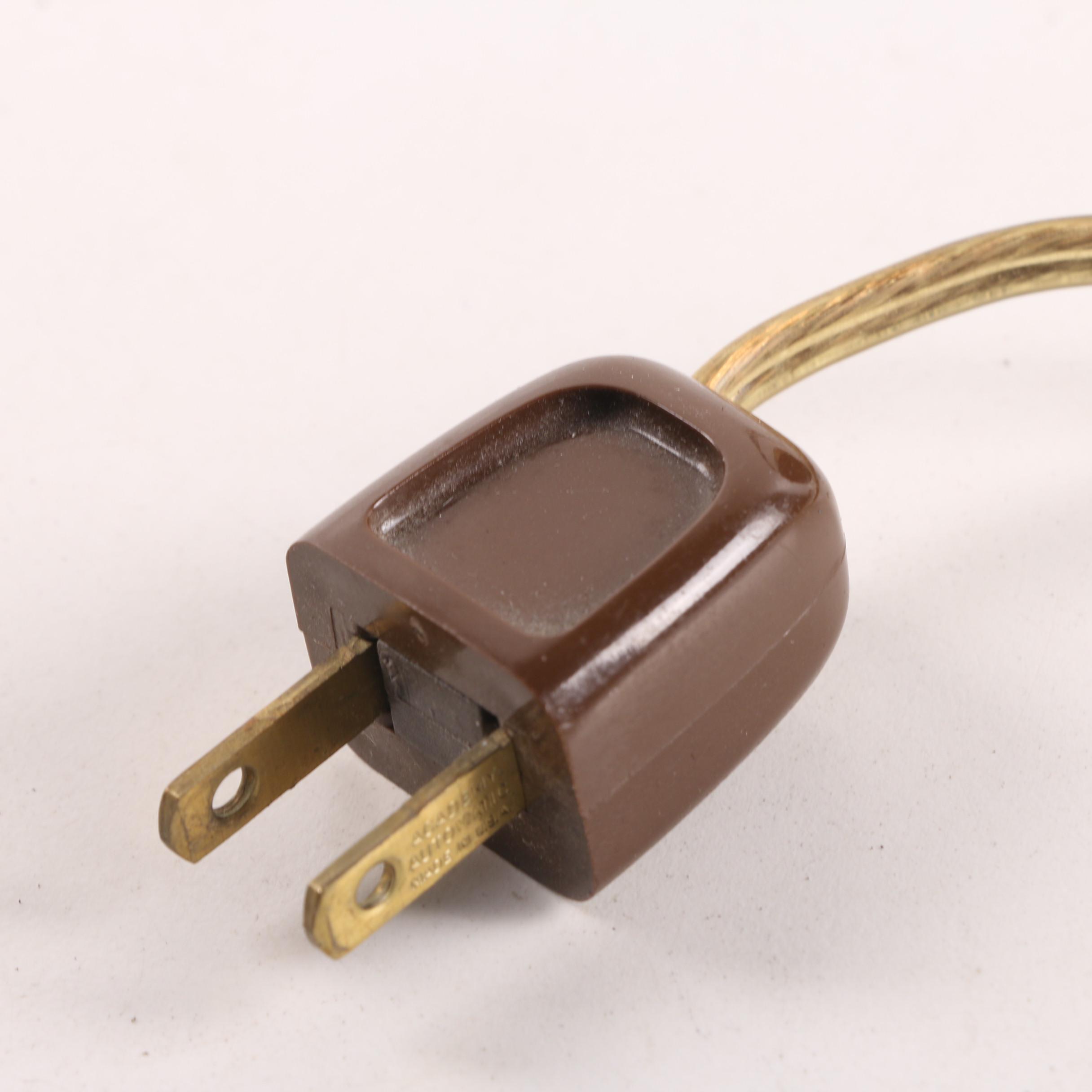 Antique Converted Late Victorian Kerosene Lamp