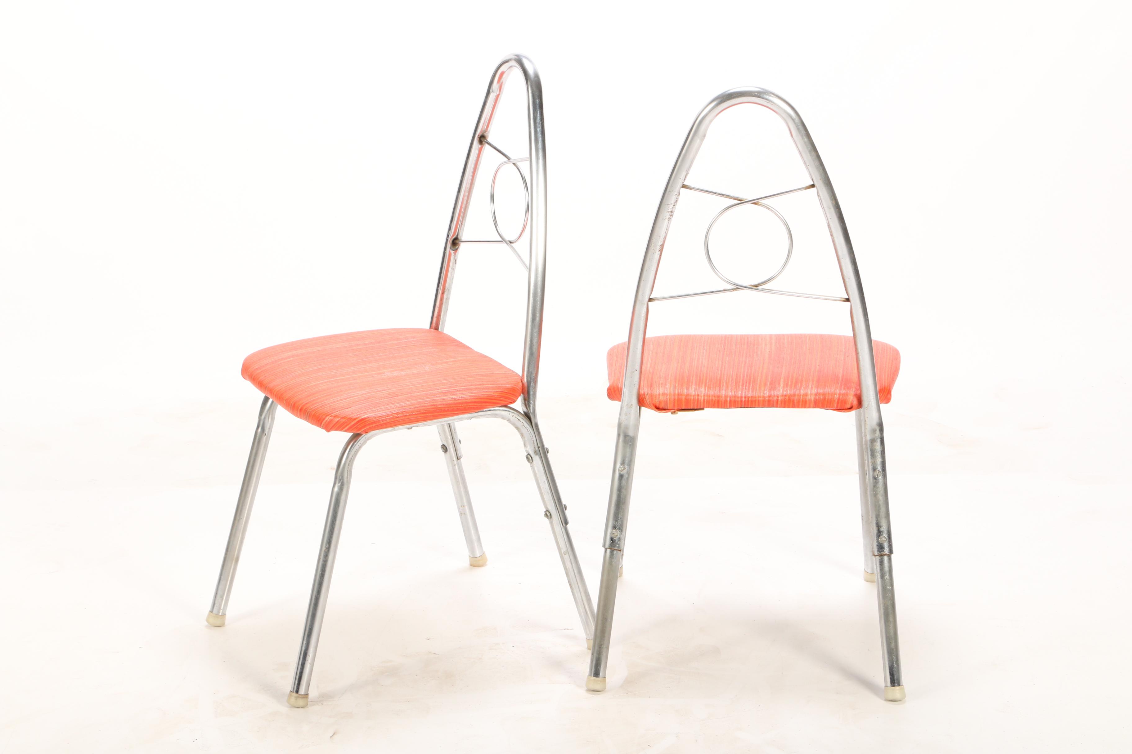 Pair of Mid Century Modern Children's Chairs