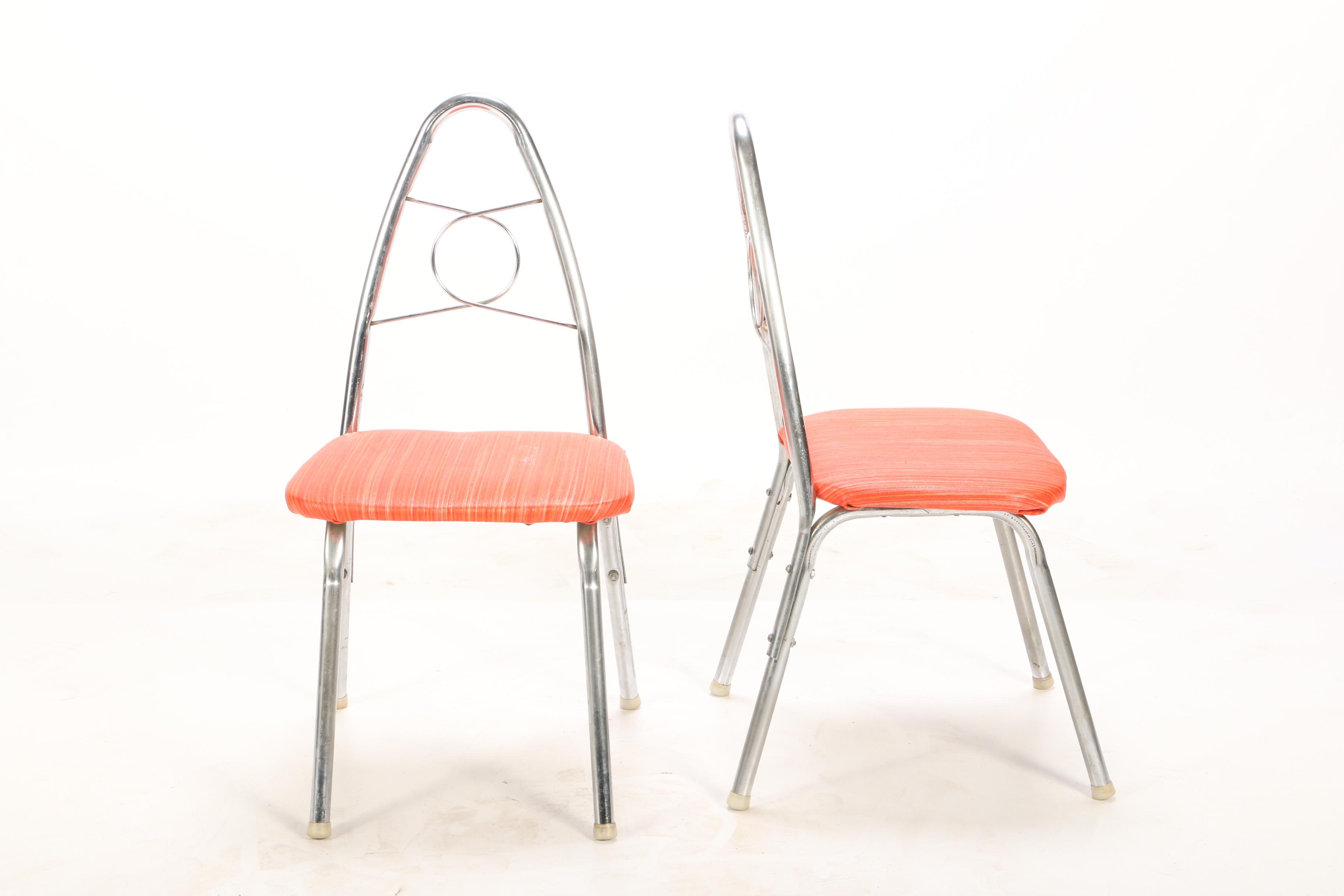 Pair of Mid Century Modern Children's Chairs
