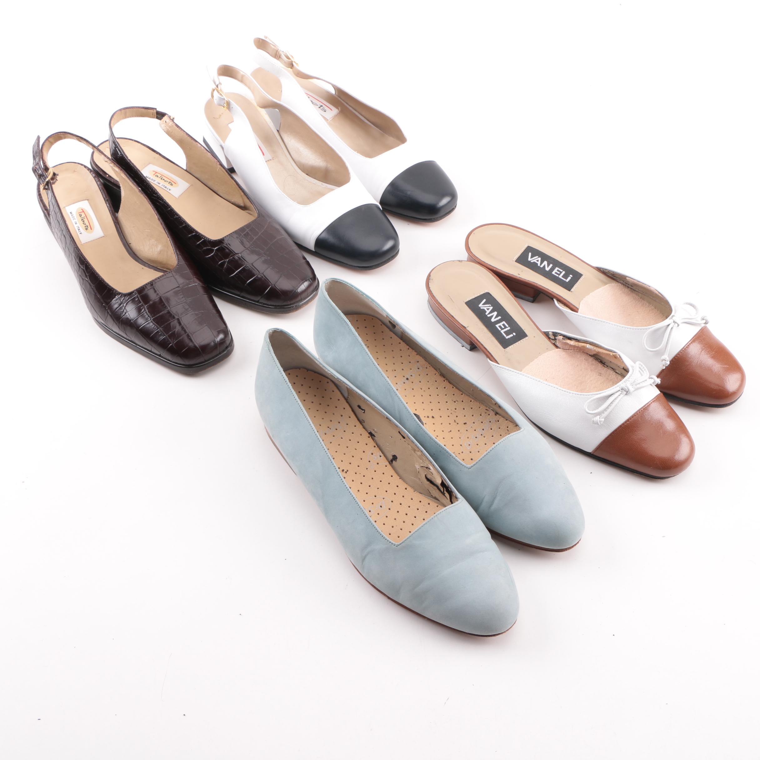 Women's Shoes Including Talbots and Van Eli