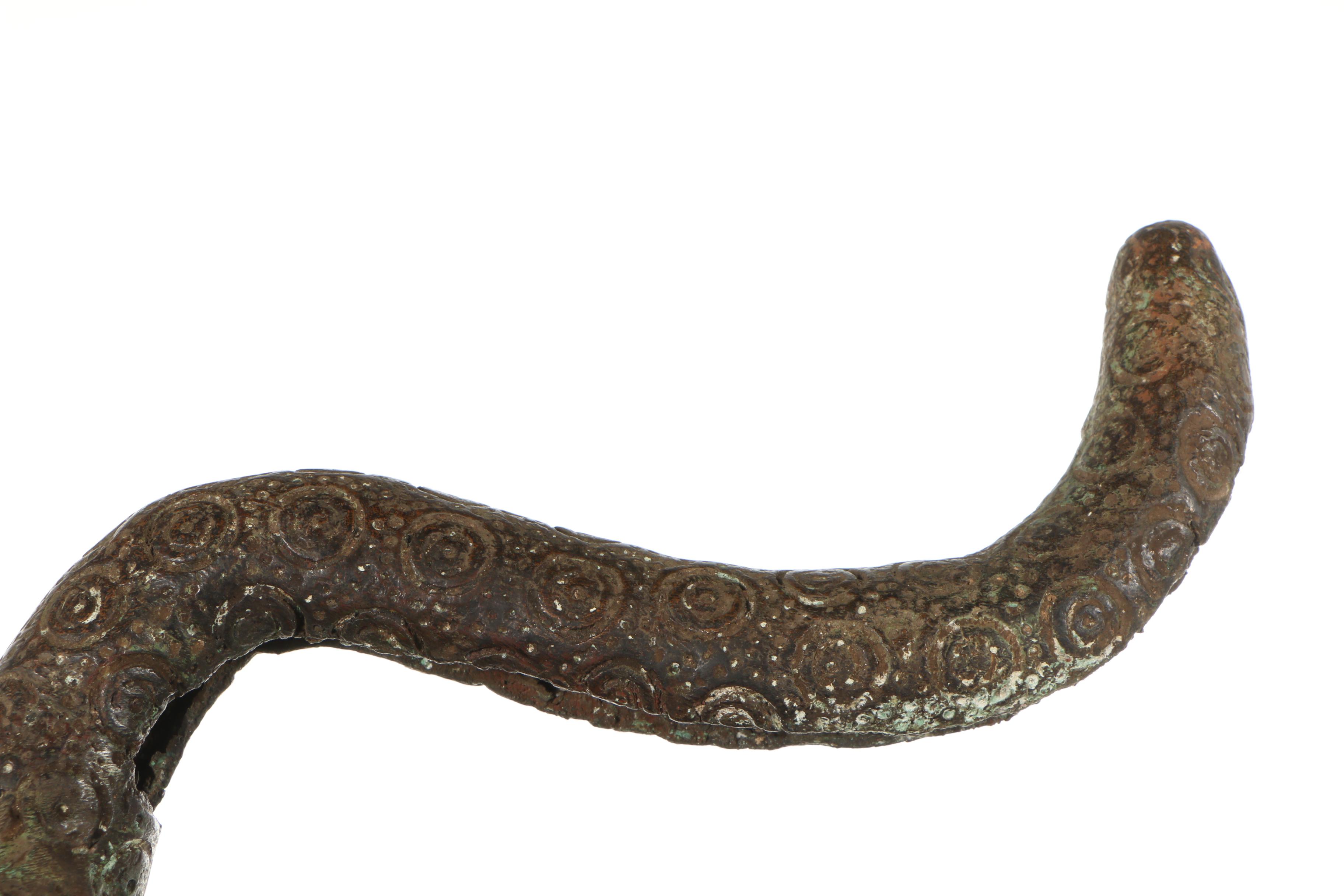 20th Century African Benin Copper Alloy Leopard Aquamanile