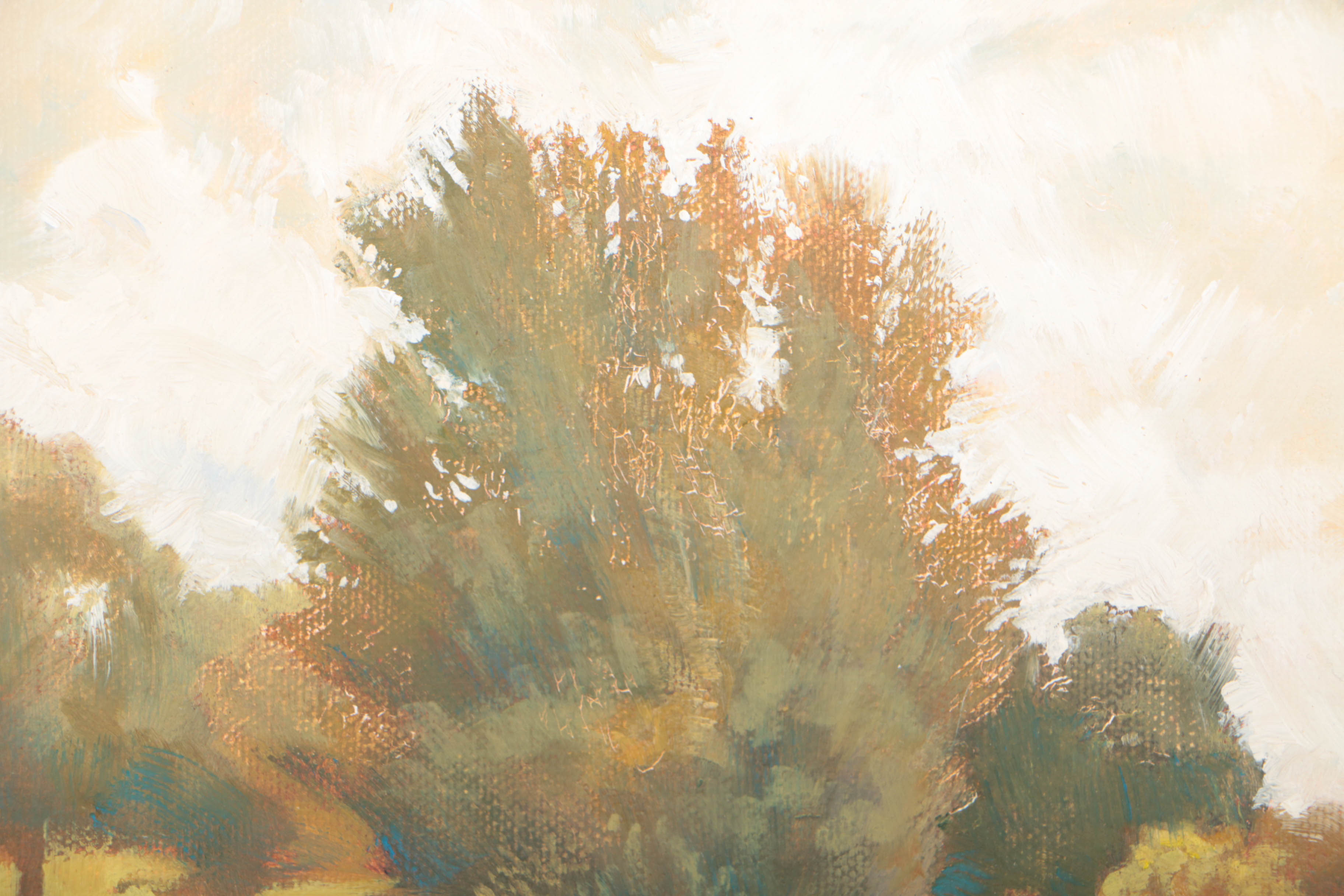 R. Frank 20th Century Oil Painting "Some Fine Day"