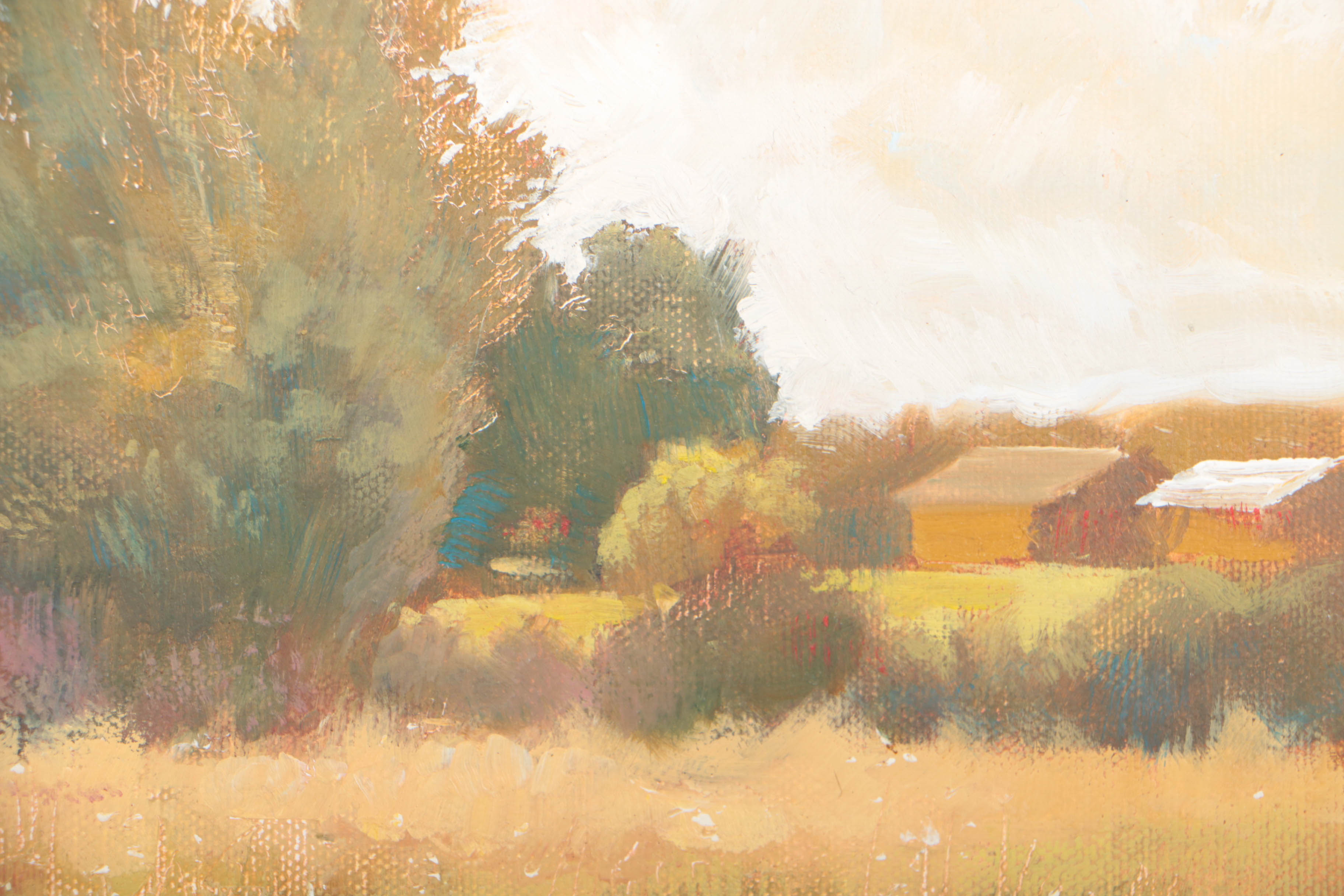 R. Frank 20th Century Oil Painting "Some Fine Day"