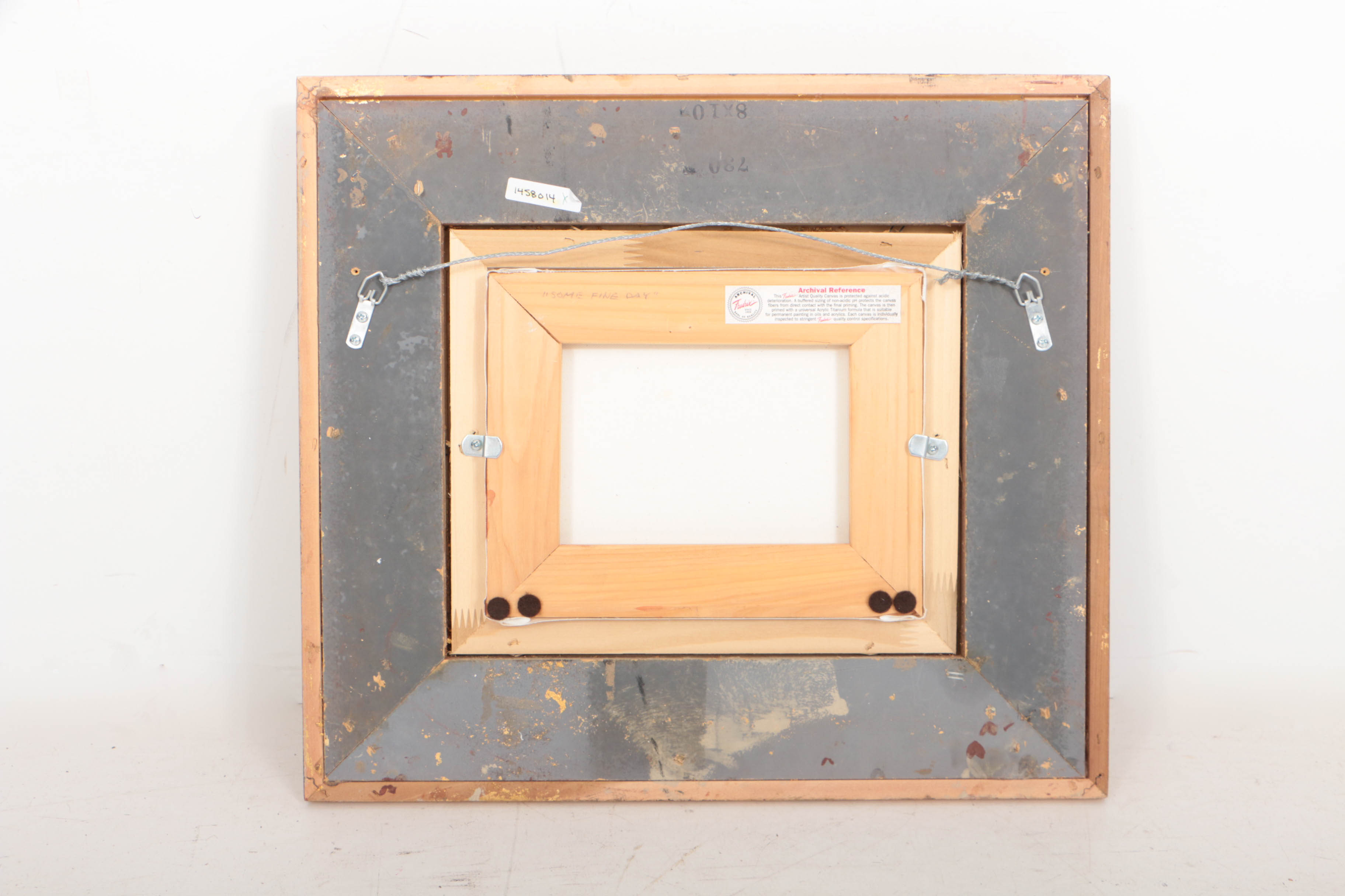 R. Frank 20th Century Oil Painting "Some Fine Day"