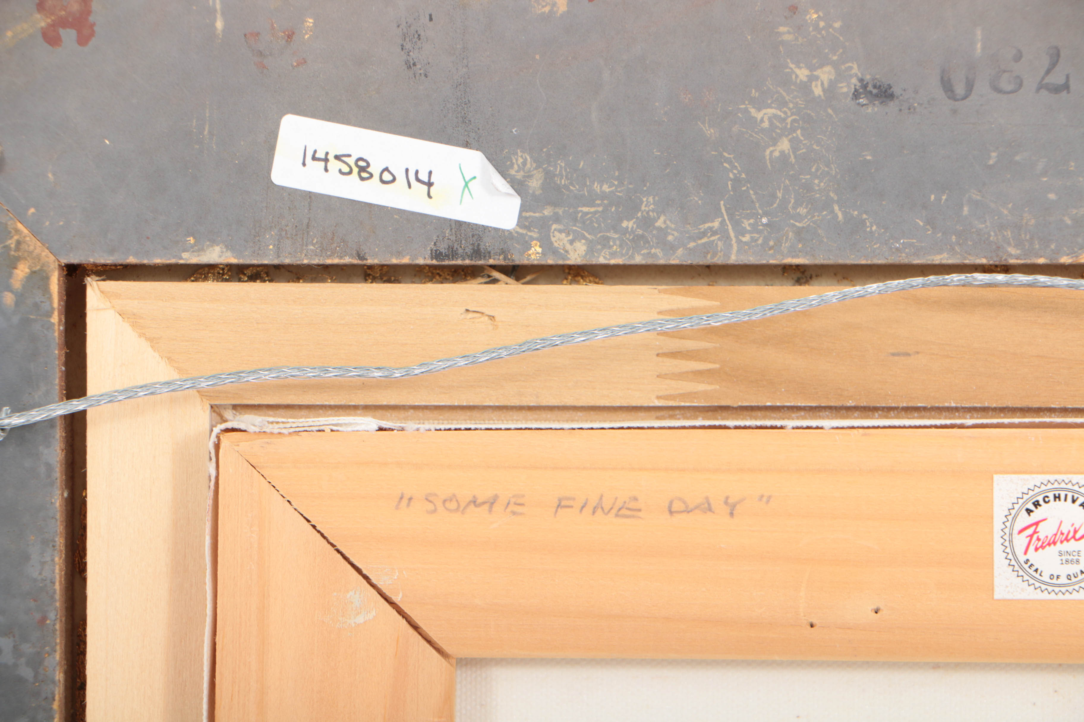 R. Frank 20th Century Oil Painting "Some Fine Day"