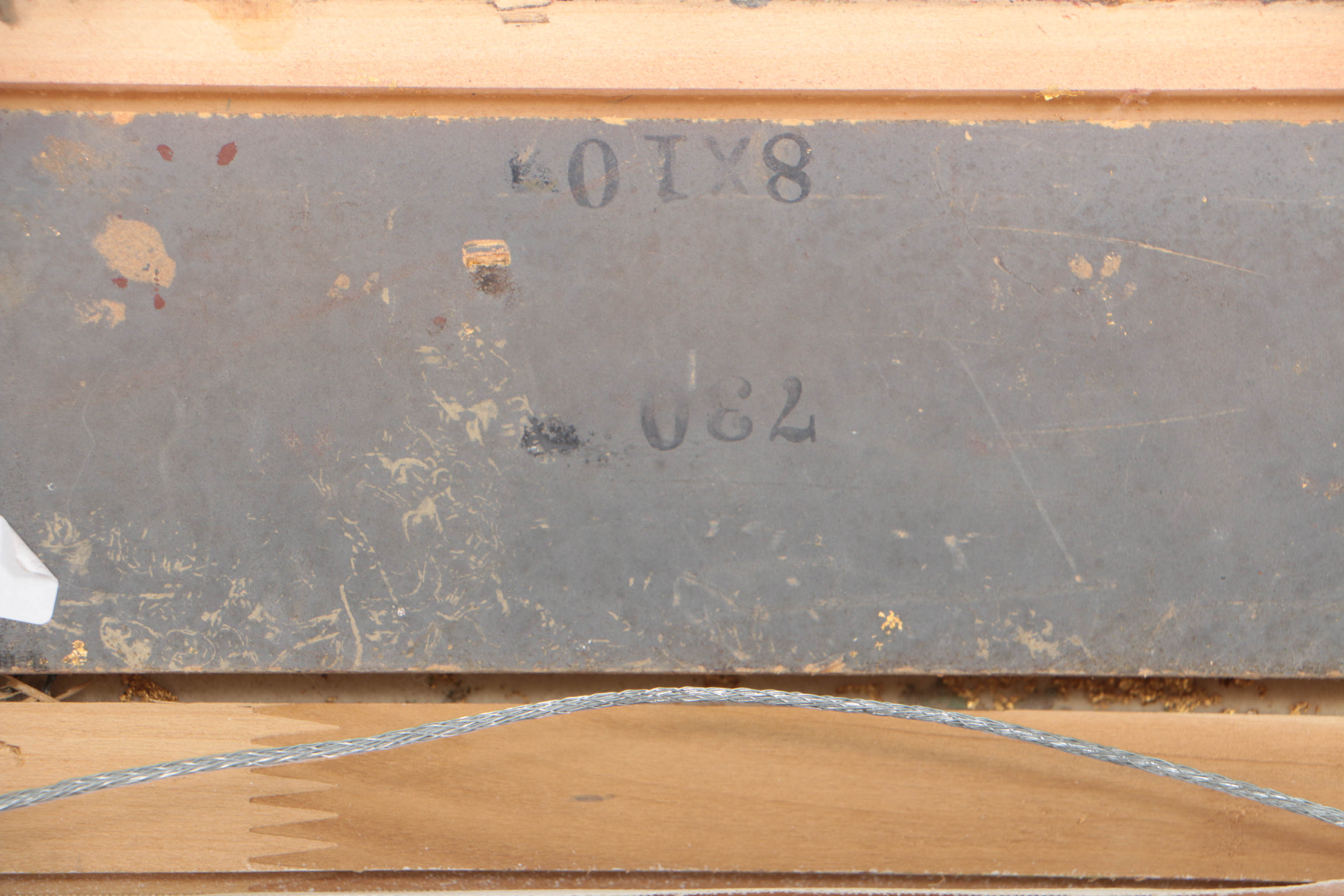 R. Frank 20th Century Oil Painting "Some Fine Day"