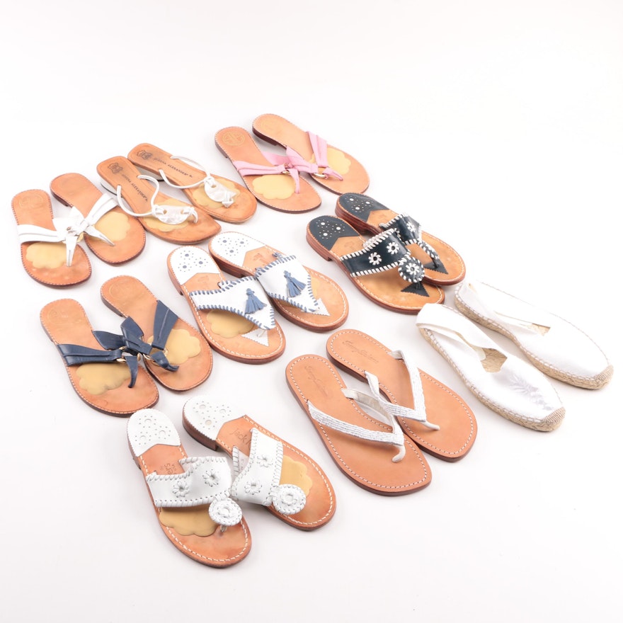 Women's Flip-Flops and Sandals Including Lily Pulitzer, Tommy Bahama and More