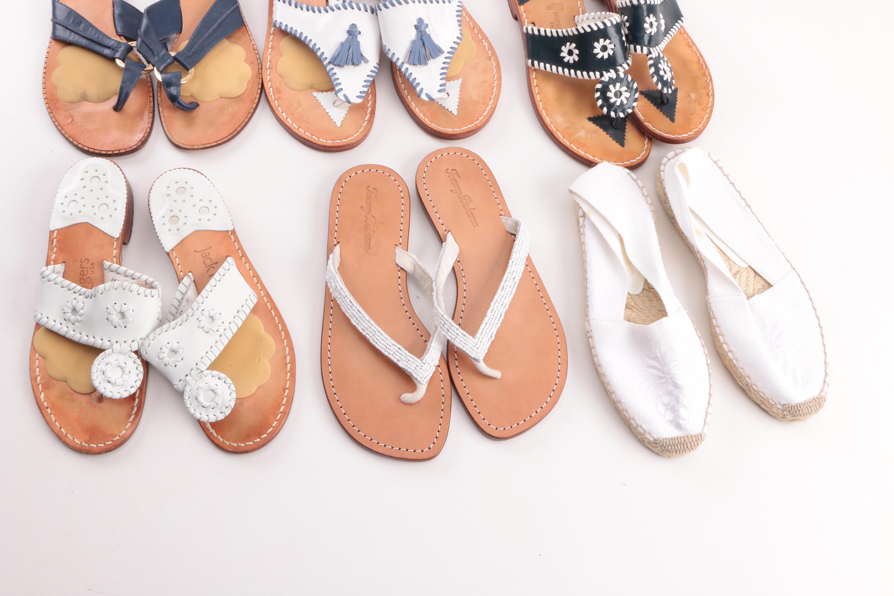 Women's Flip-Flops and Sandals Including Lily Pulitzer, Tommy Bahama and More