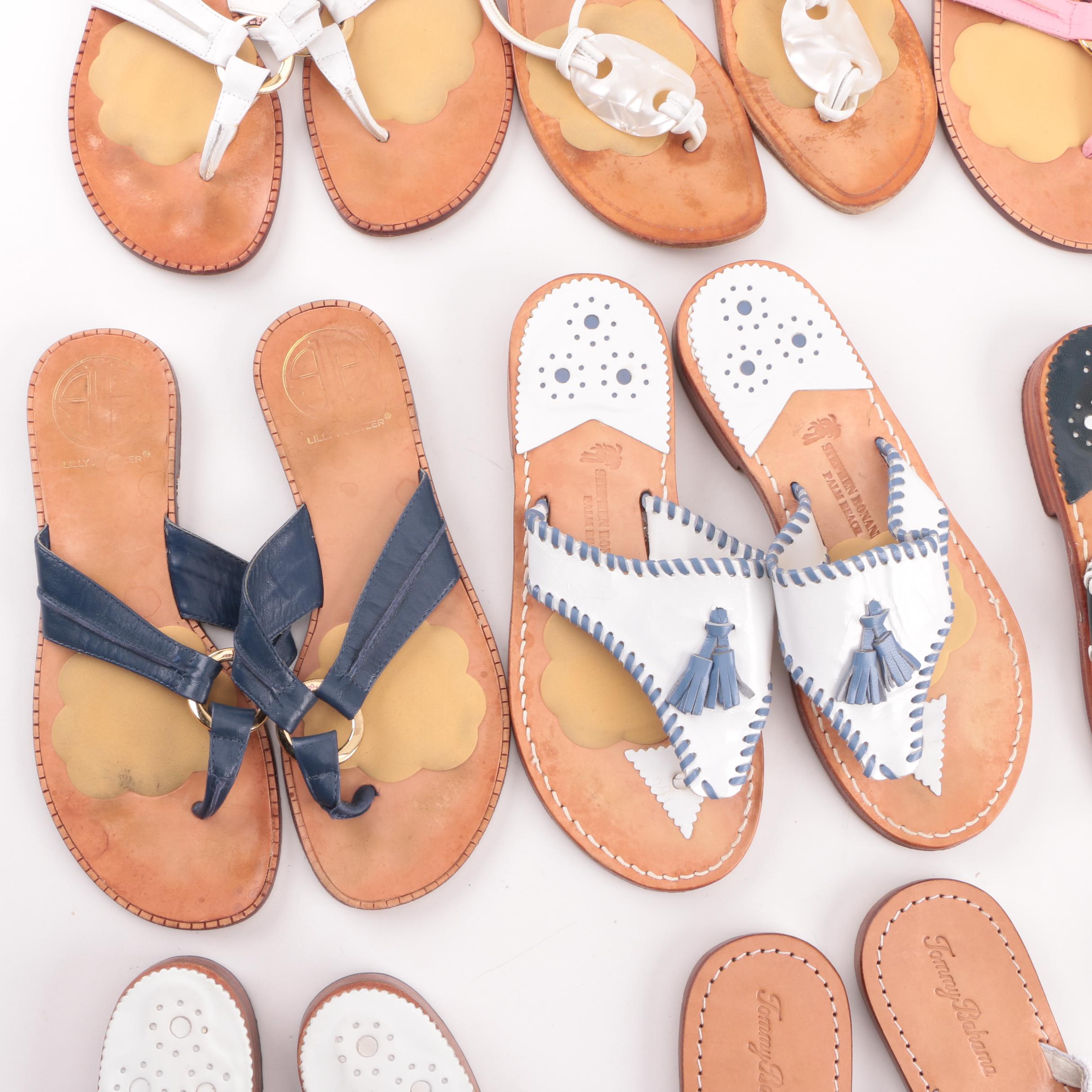 Women's Flip-Flops and Sandals Including Lily Pulitzer, Tommy Bahama and More