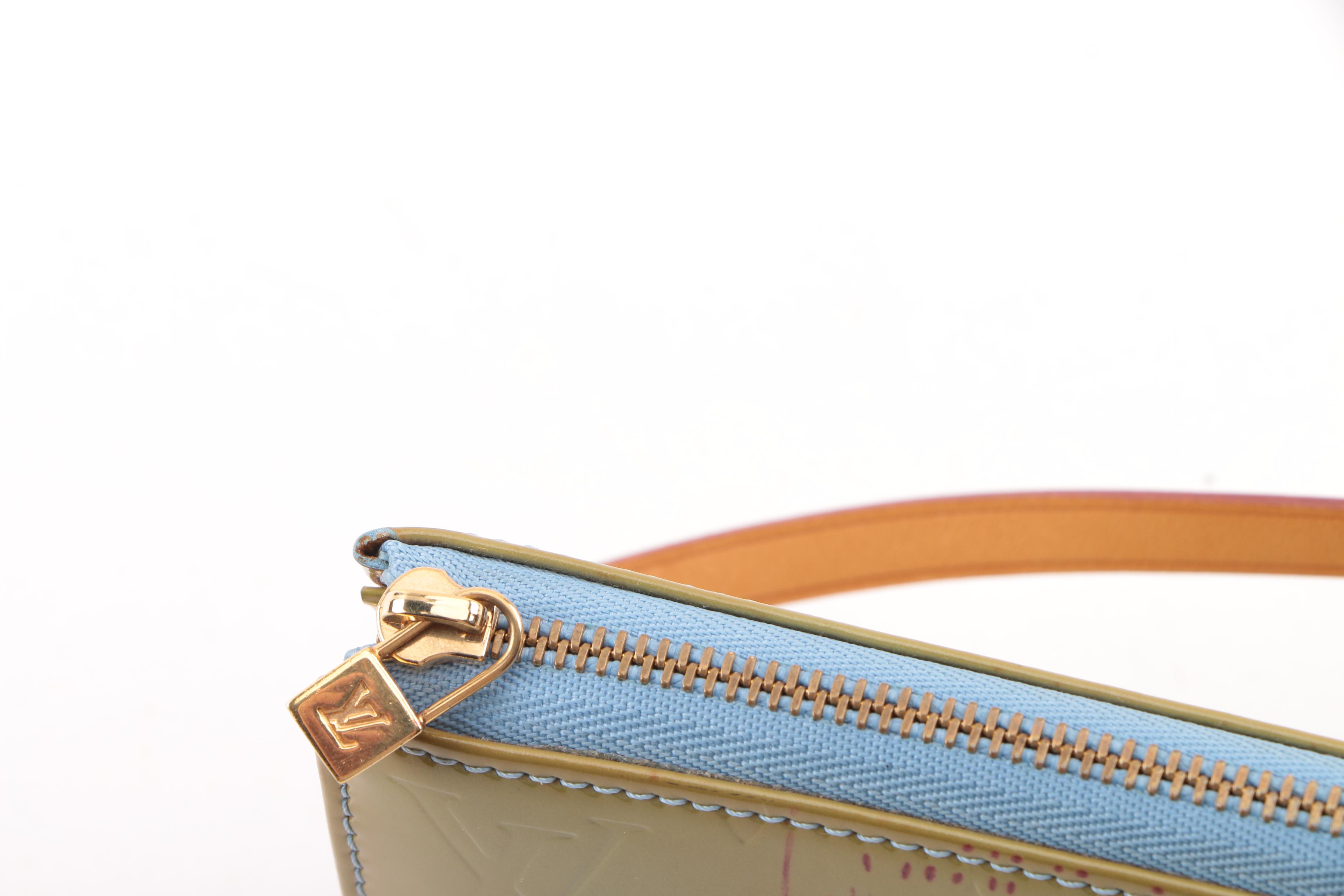 1999 Louis Vuitton of Paris Lime Green Vernis Leather Baguette