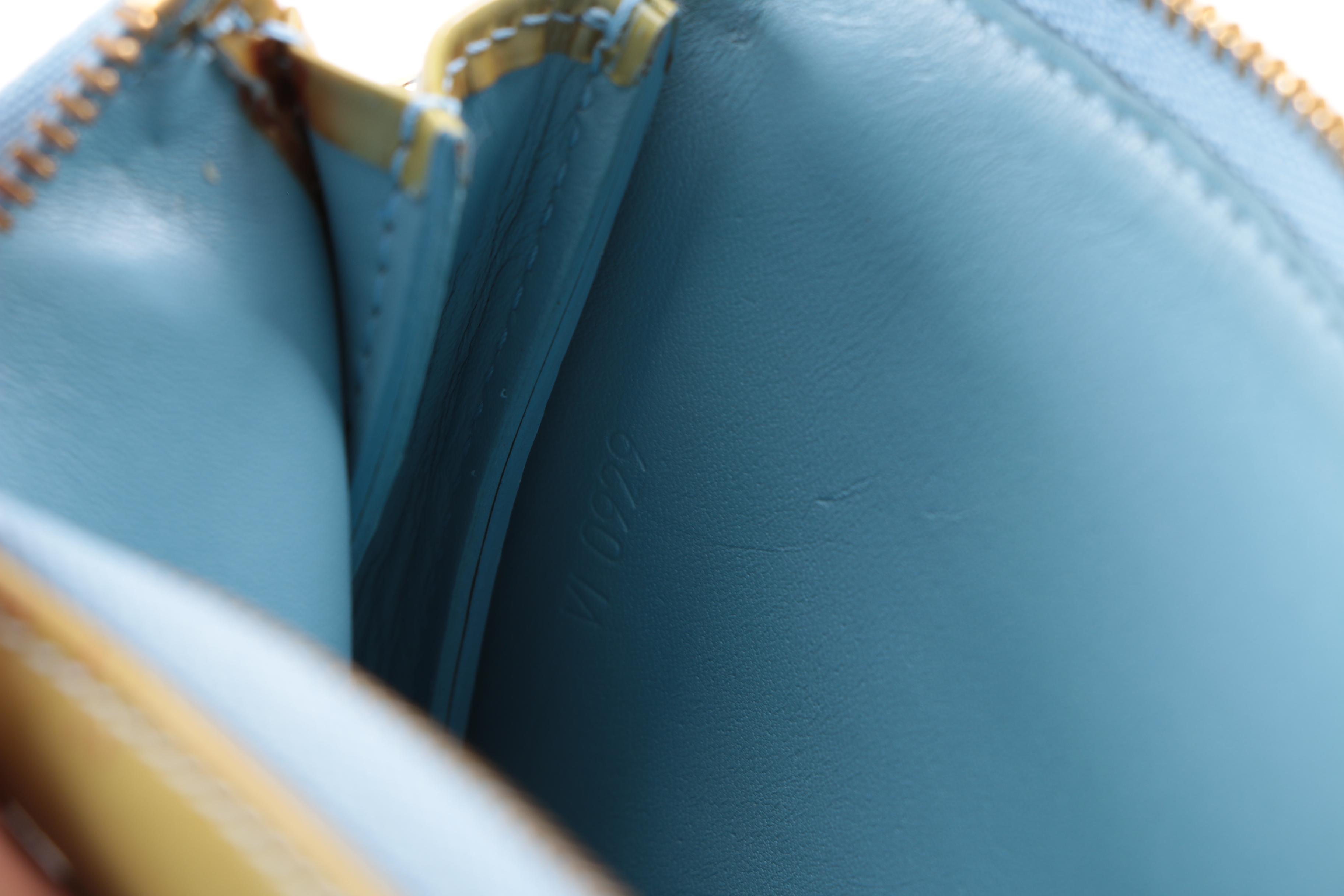 1999 Louis Vuitton of Paris Lime Green Vernis Leather Baguette