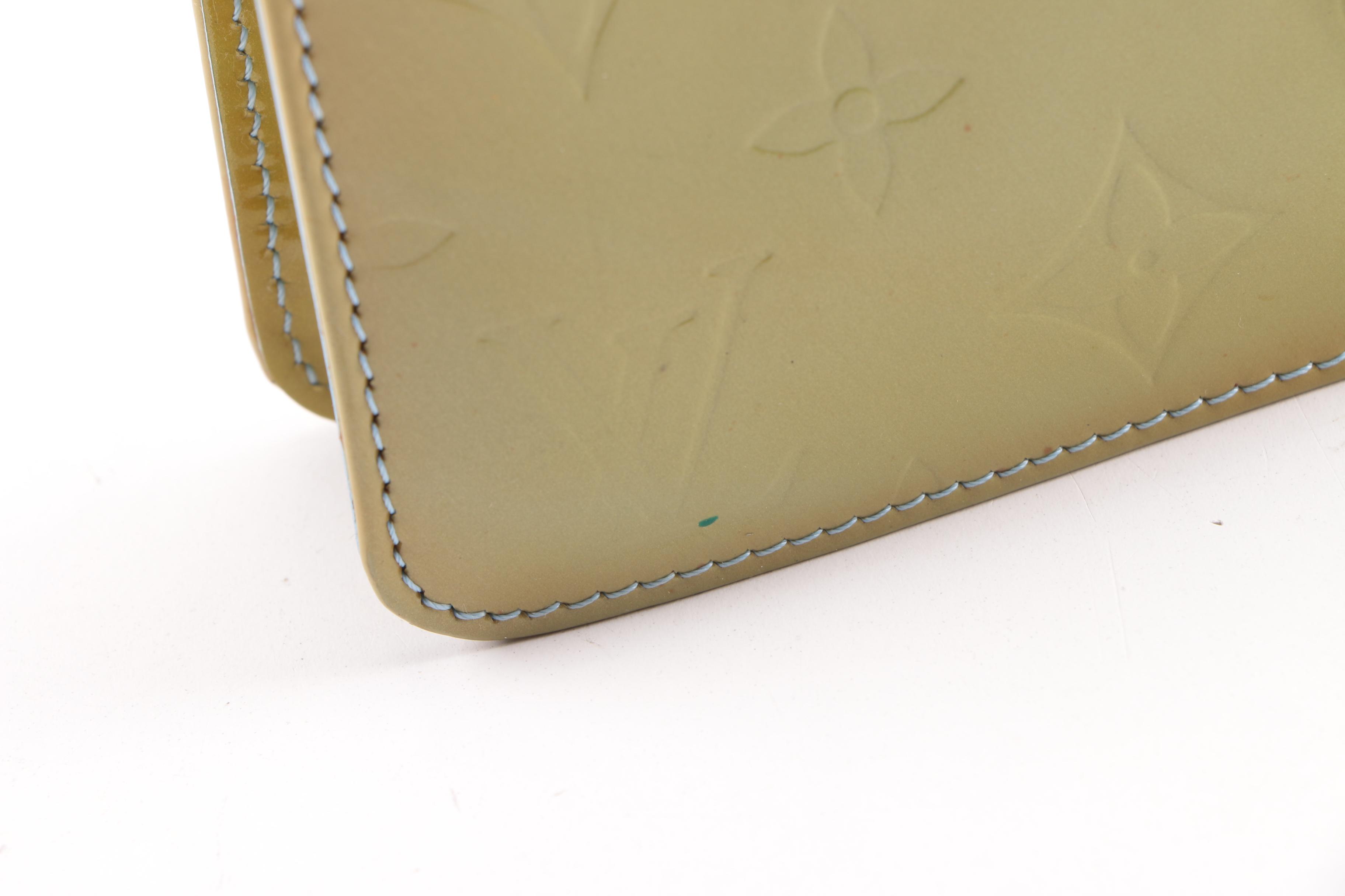 1999 Louis Vuitton of Paris Lime Green Vernis Leather Baguette