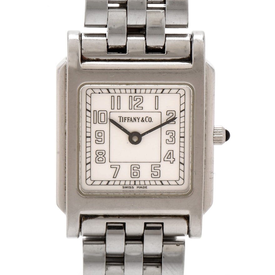 Tiffany & Co. Stainless Steel Wristwatch