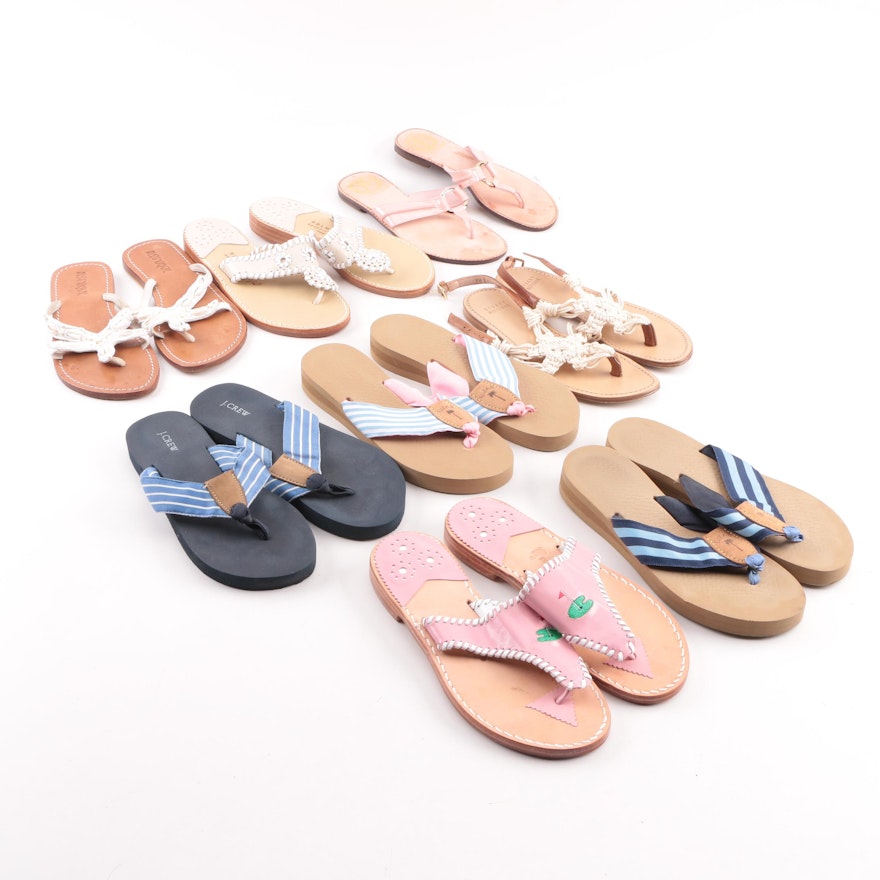 Women's Sandals Including Stuart Weitzman, Lilly Pulitzer, J.Crew and Others