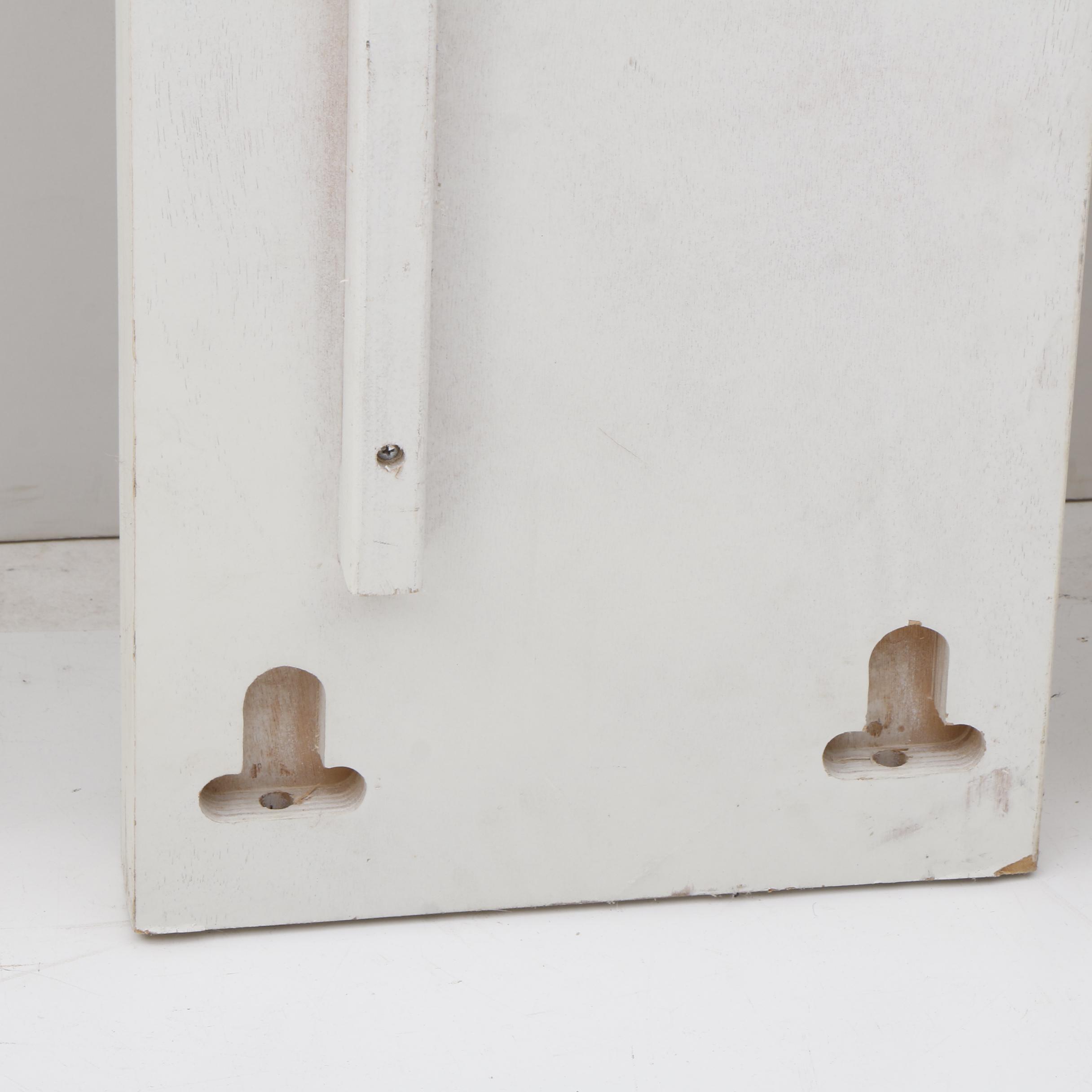 White Queen Bed Frame by Lexington Furniture