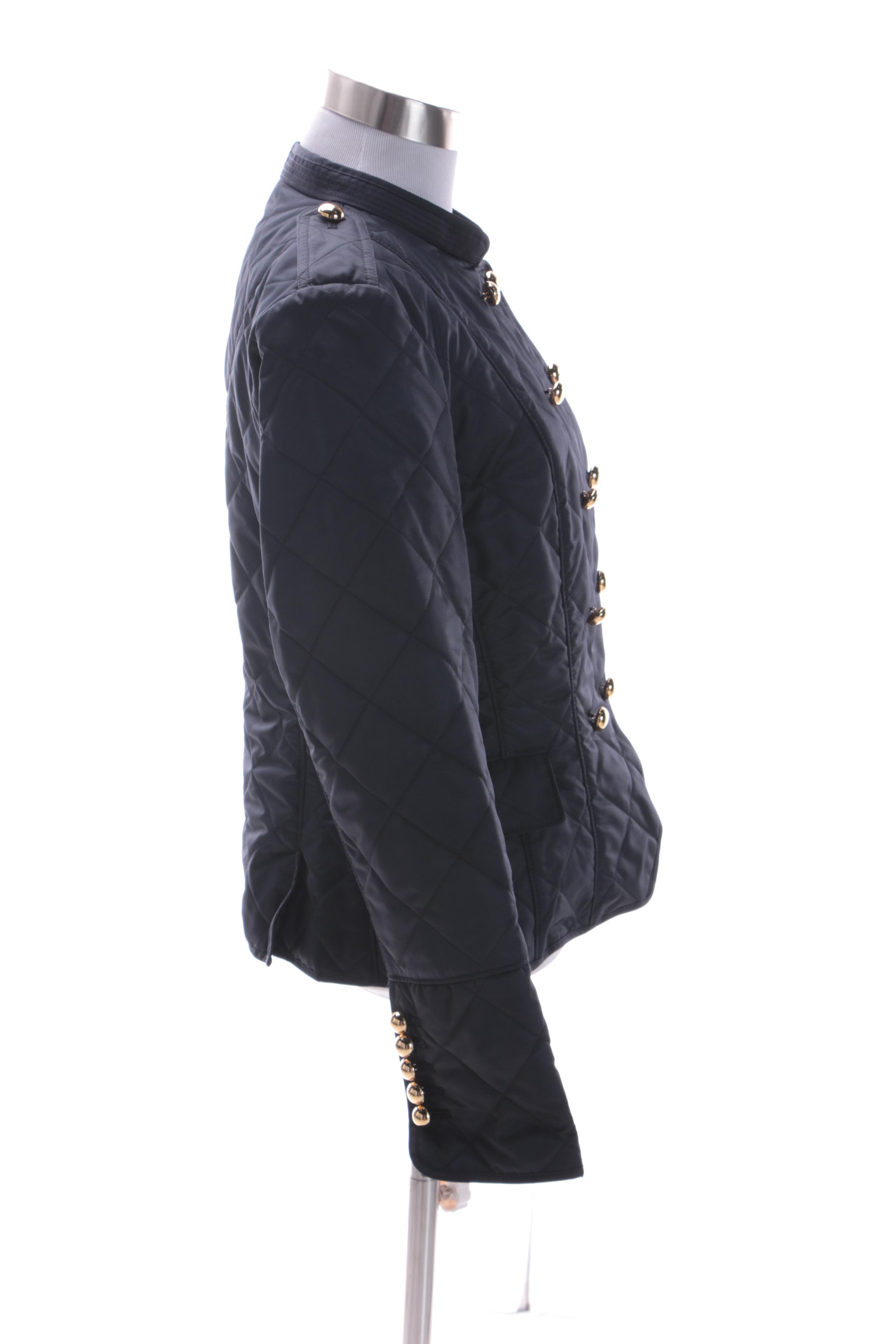 Women's Burberry Black Quilted Jacket