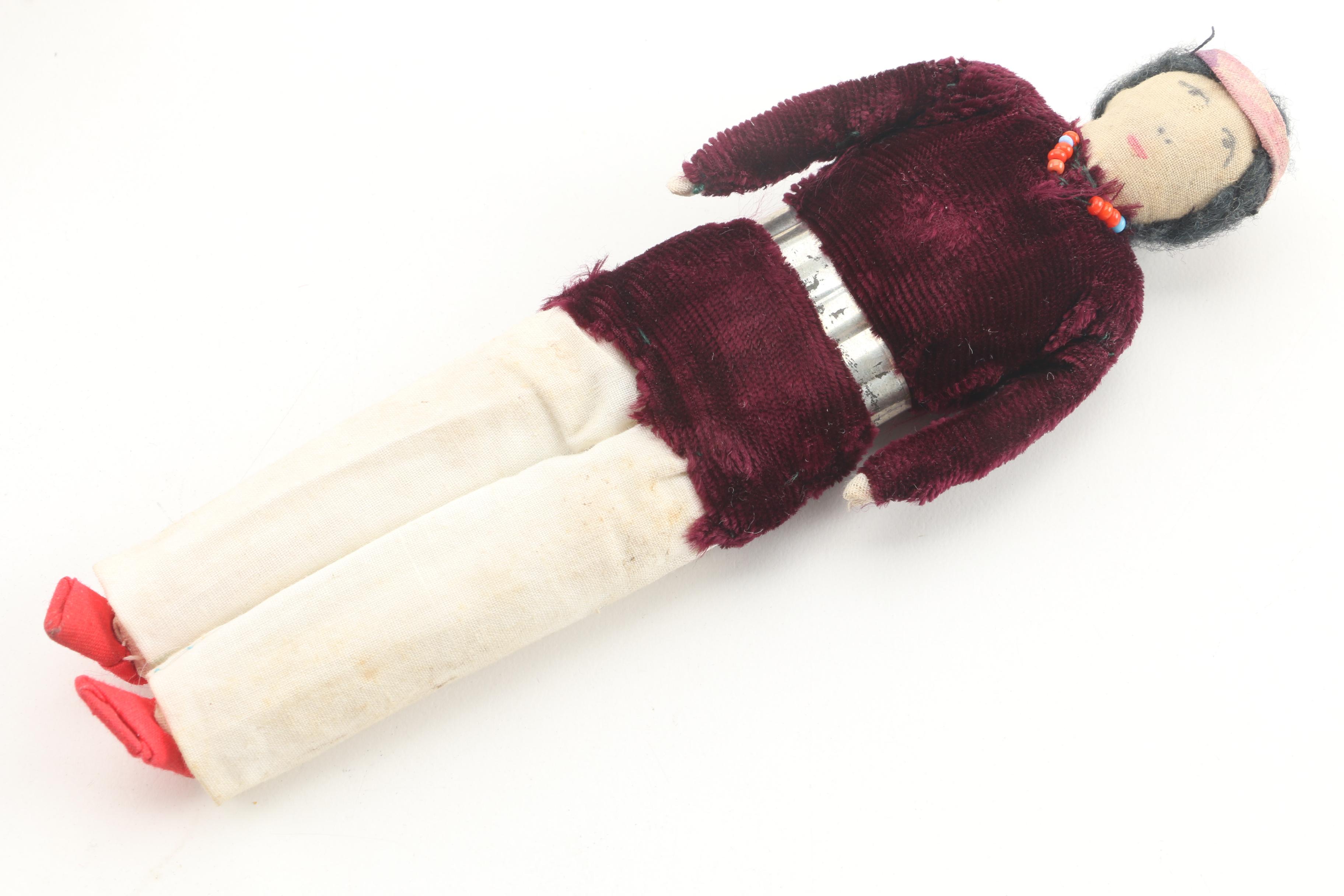 Vintage Native American Style Souvenir Dolls