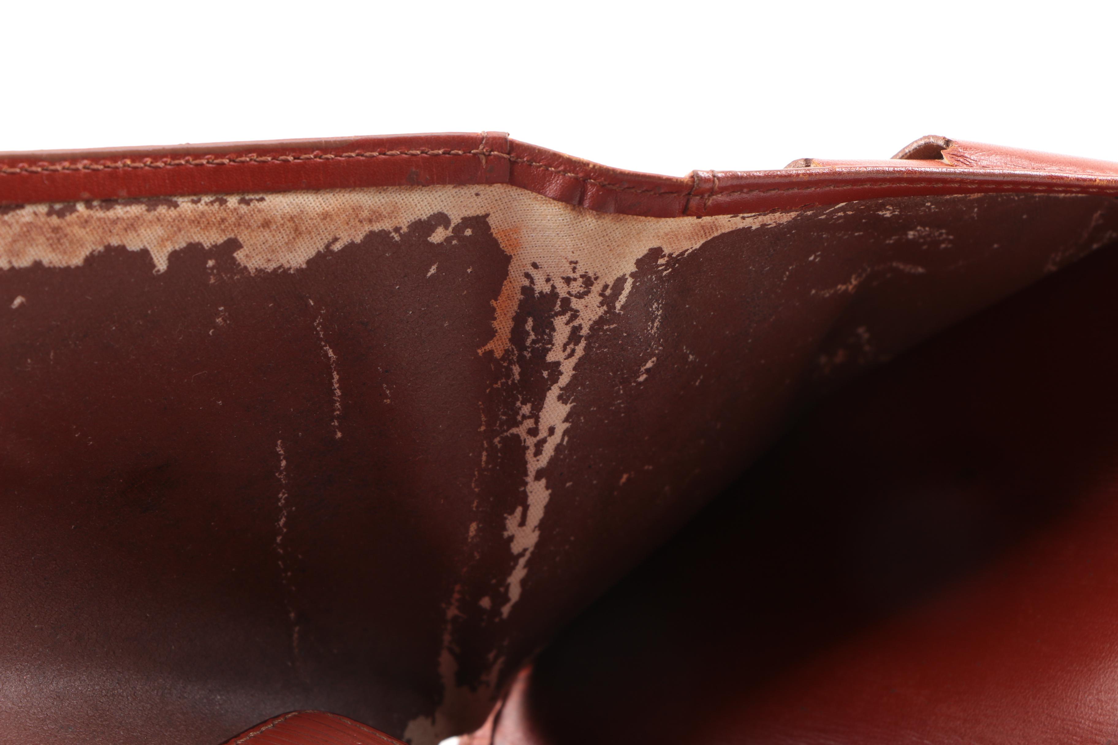 Vintage Louis Vuitton Cipango Gold Epi Leather Trifold Wallet