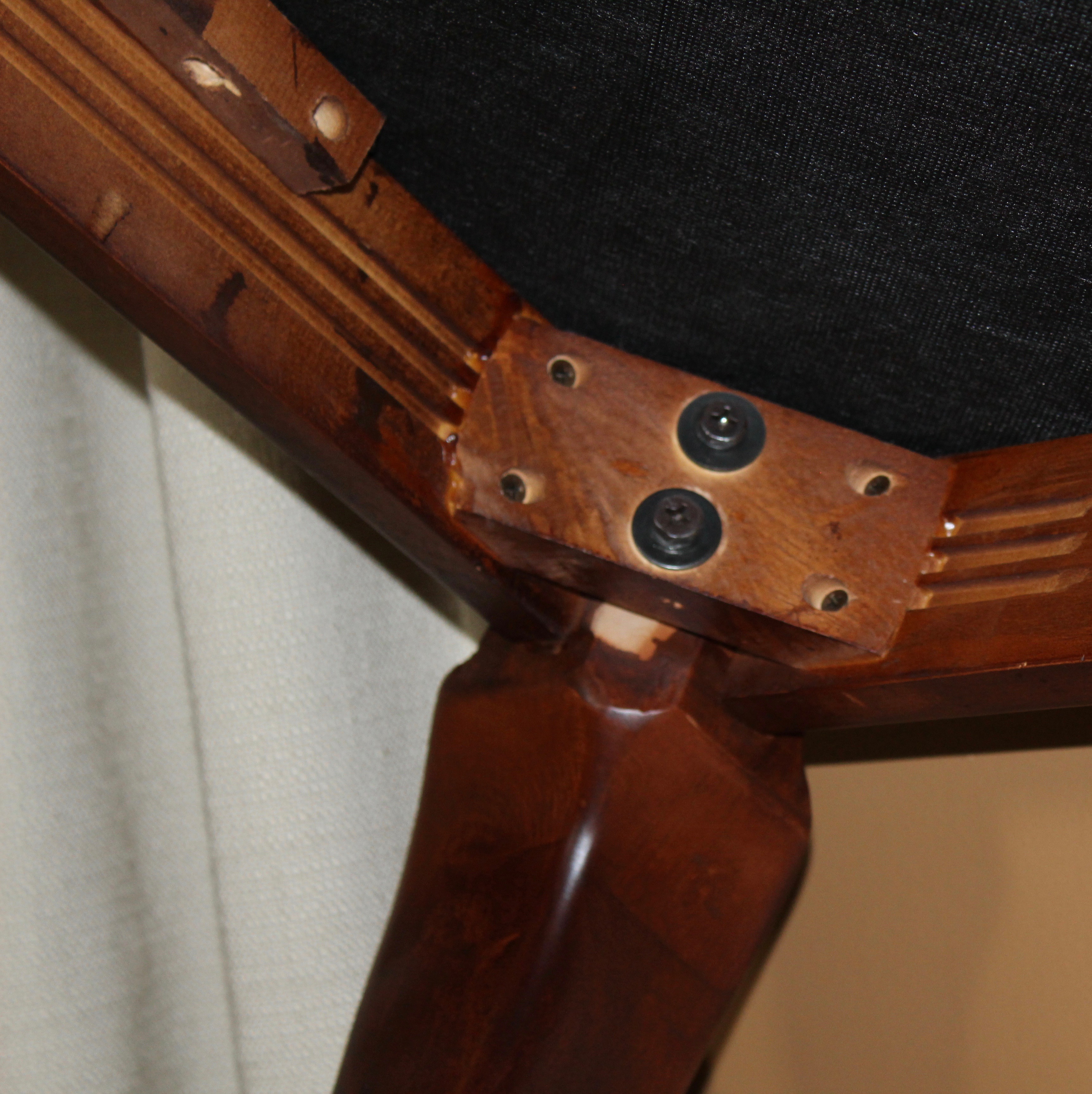 Upholstered Bedroom Bench with Nailhead Trim