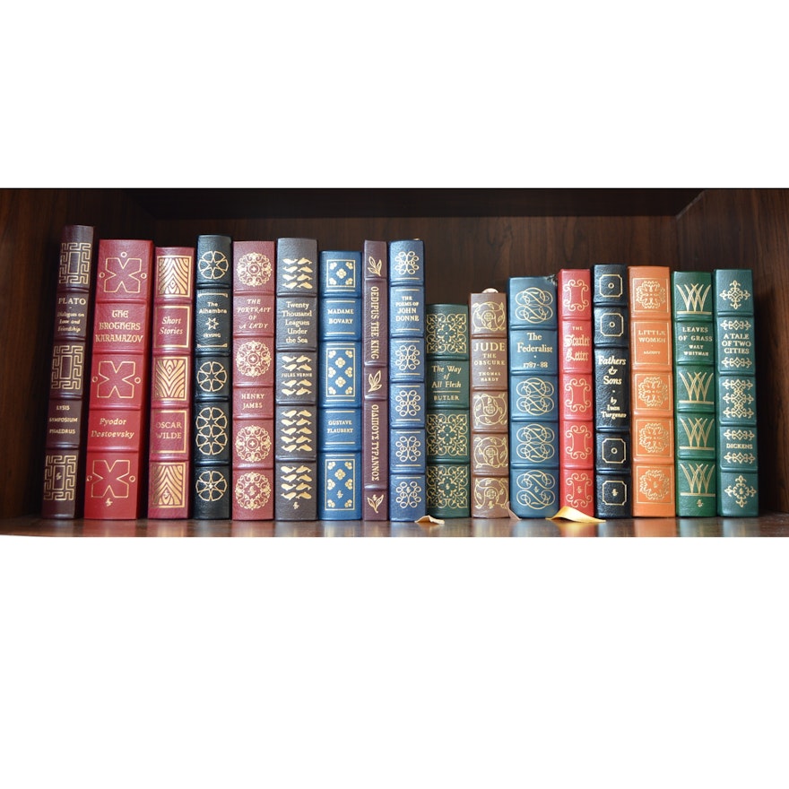 Easton Press Collector's Editions Leather Bound Books