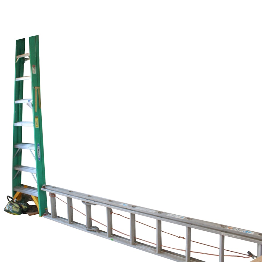 Fiberglass and Aluminum Ladders