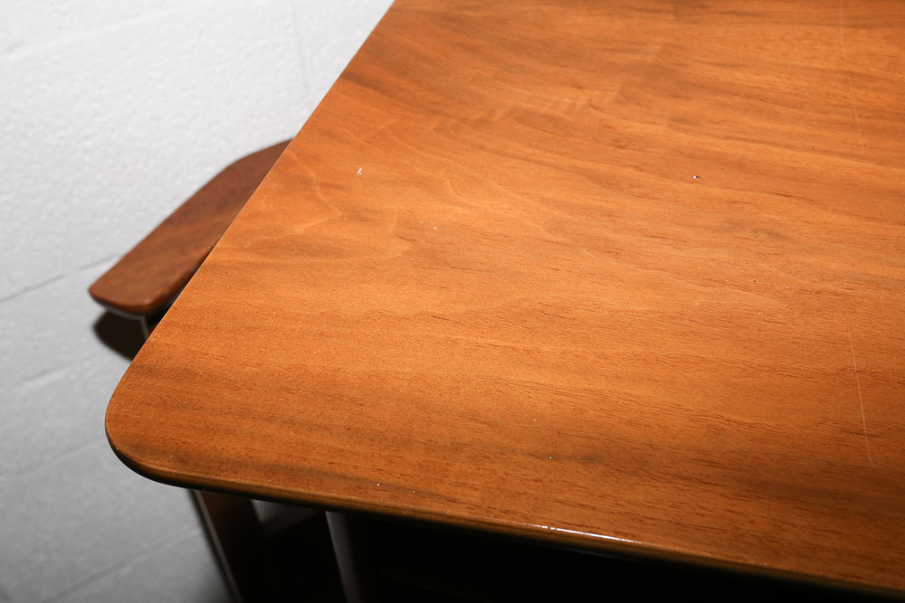 Vintage Mid Century Modern Walnut "The Foreteller" Tall Chest by Kent-Coffey