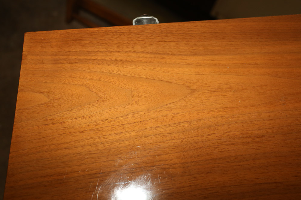 Vintage Mid Century Modern Walnut "The Foreteller" Dresser by Kent-Coffey