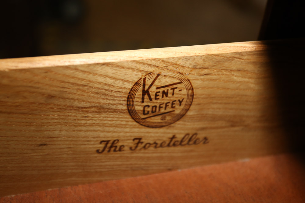 Vintage Mid Century Modern Walnut "The Foreteller" Dresser by Kent-Coffey