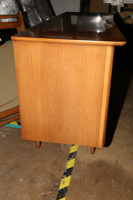 Vintage Mid Century Modern Walnut "The Foreteller" Dresser by Kent-Coffey