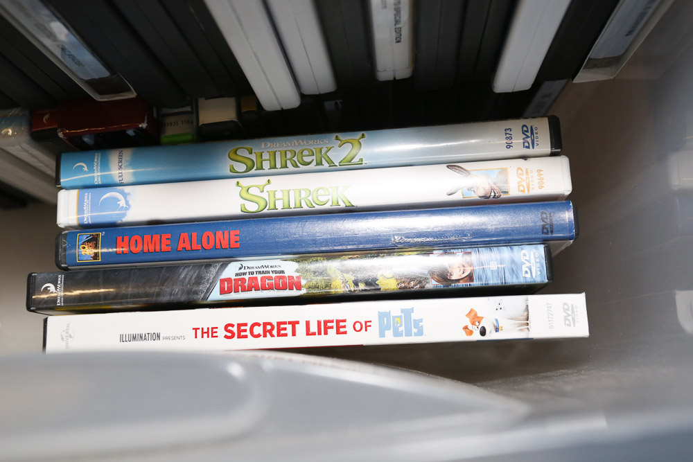 Children's DVDs including Disney