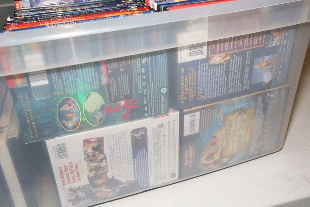 Children's DVDs including Disney