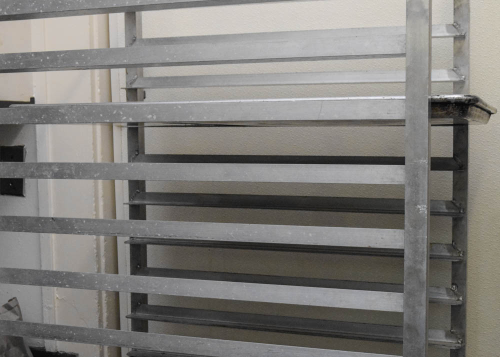 Commercial Rolling Racks and Sheet Pans