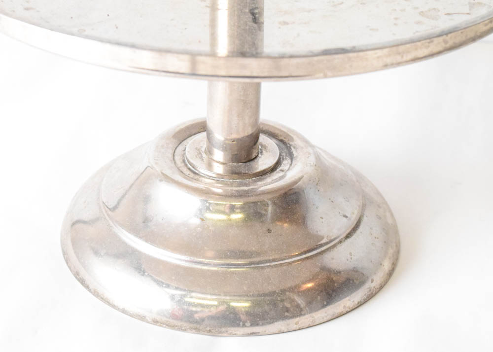 Set of Four Metal Tiered Stands