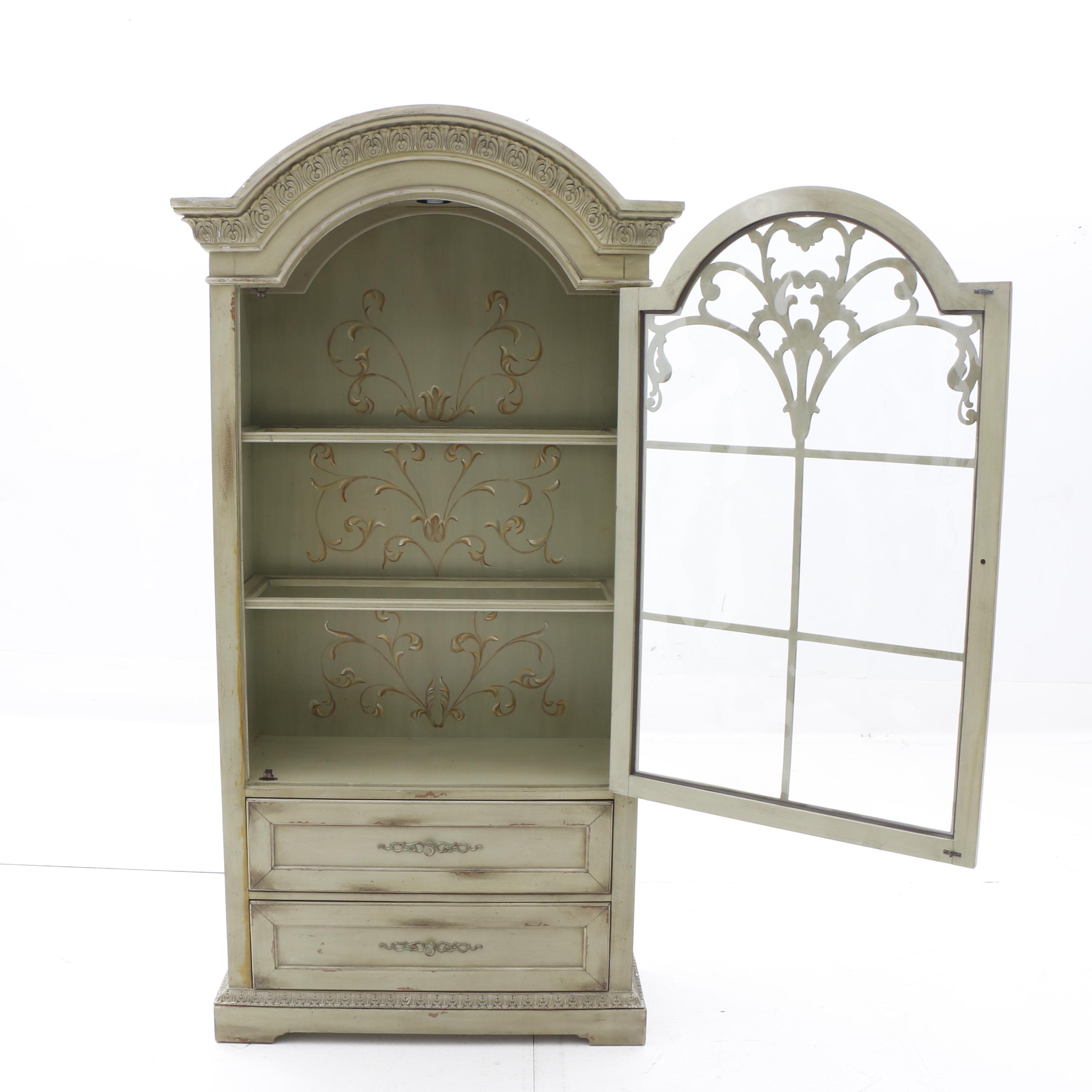 Contemporary Louis XV Style Cabinet by Hooker Furniture