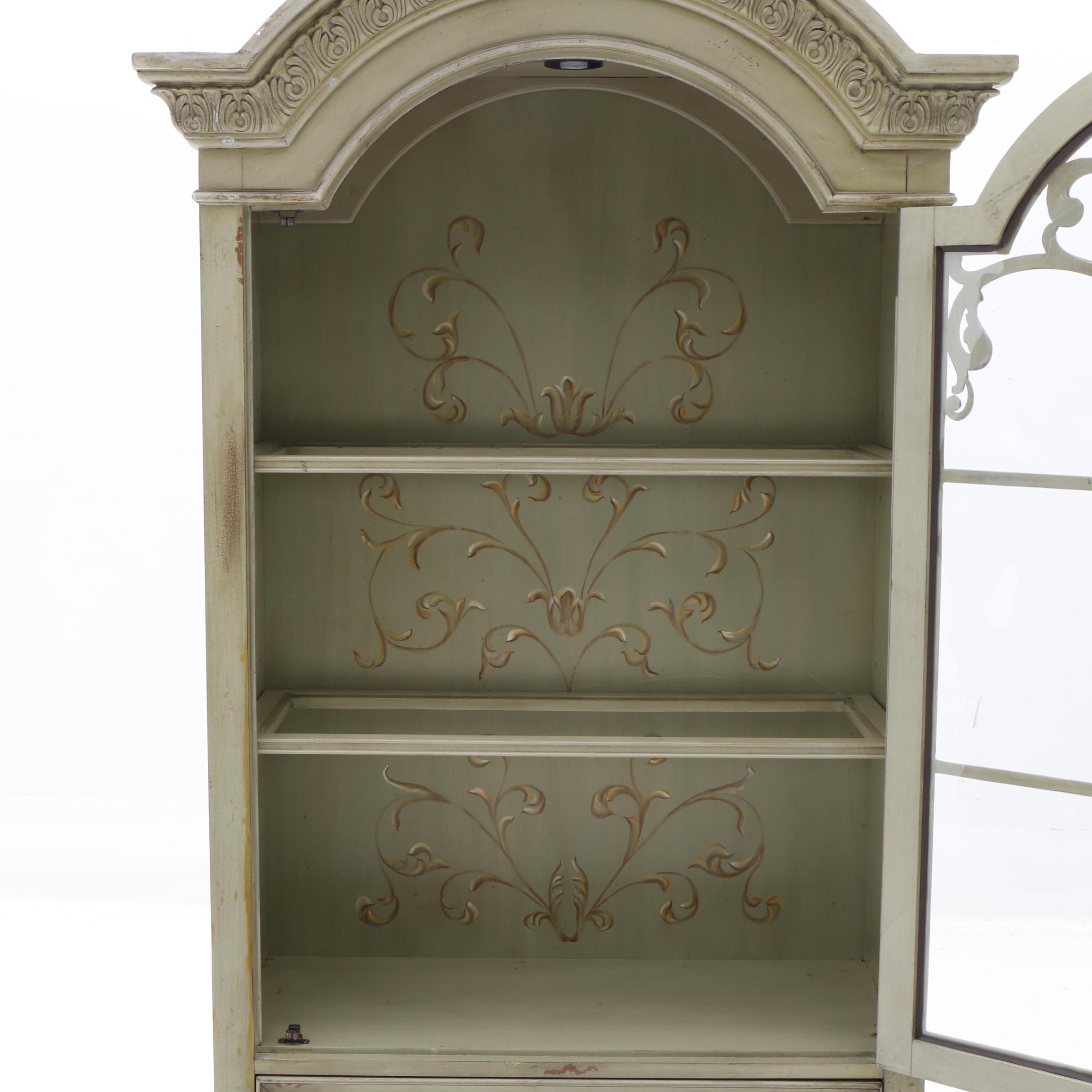 Contemporary Louis XV Style Cabinet by Hooker Furniture