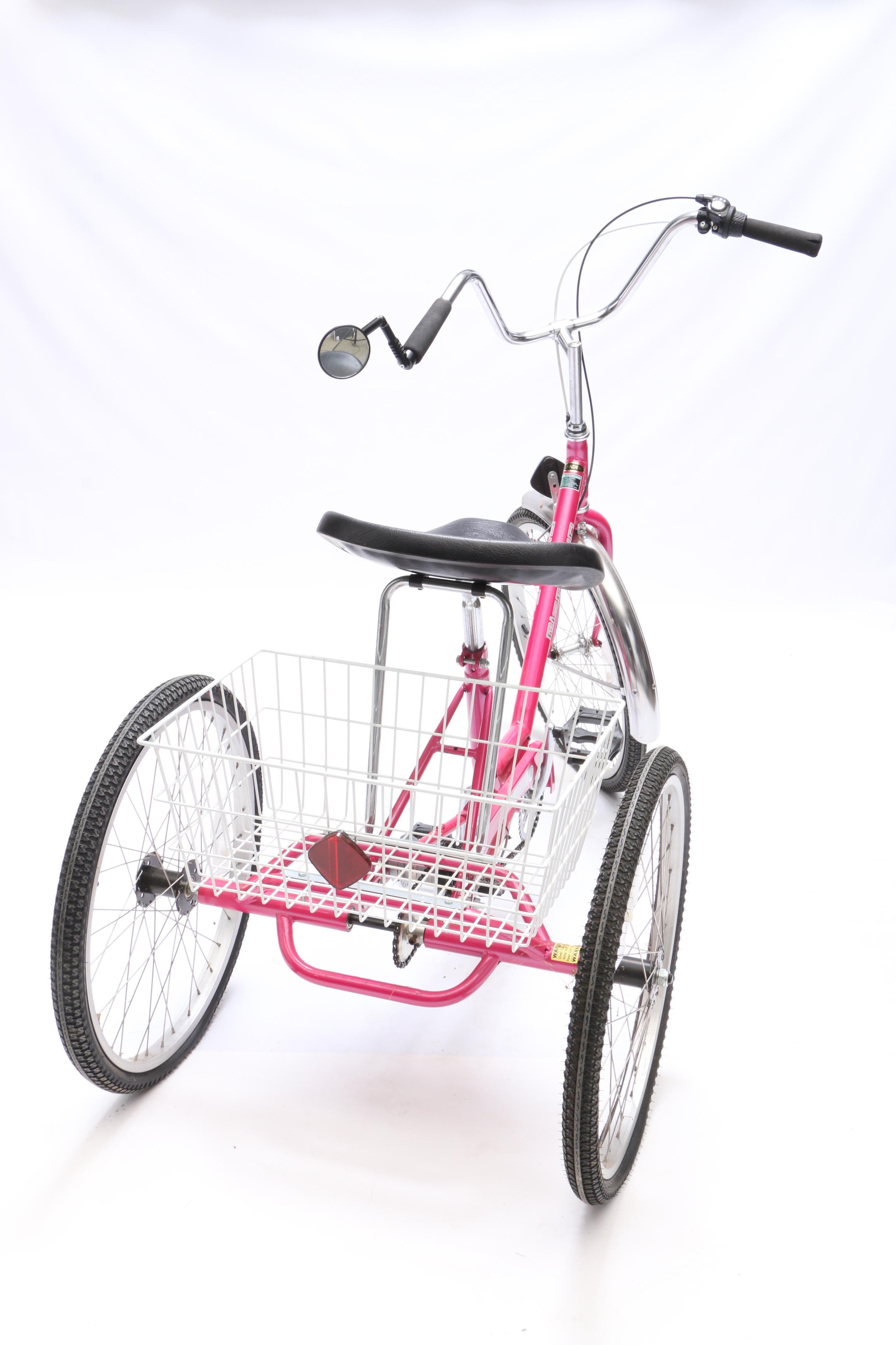 Adult Miami Sun Trike with Basket