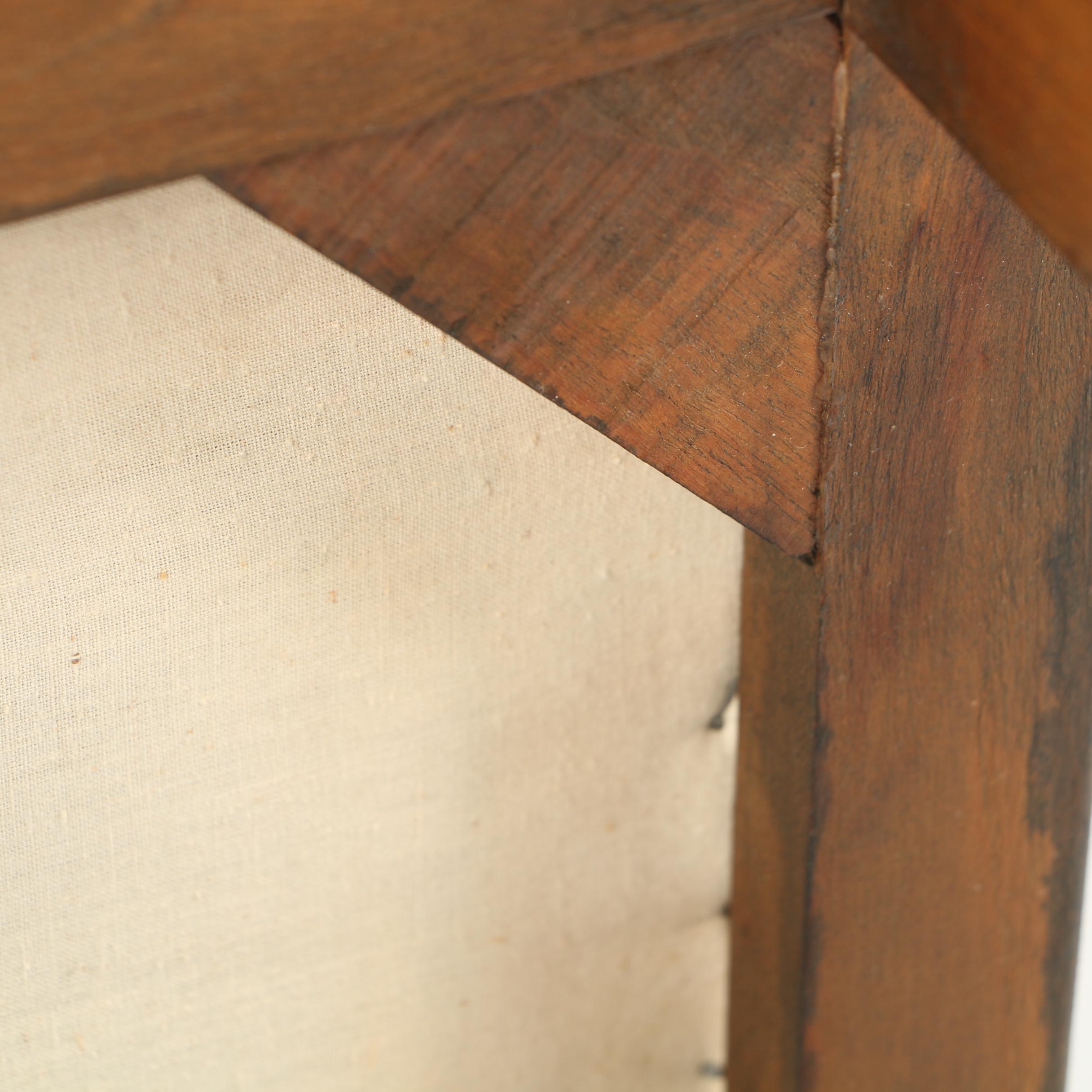 Vintage Needlepoint Stool