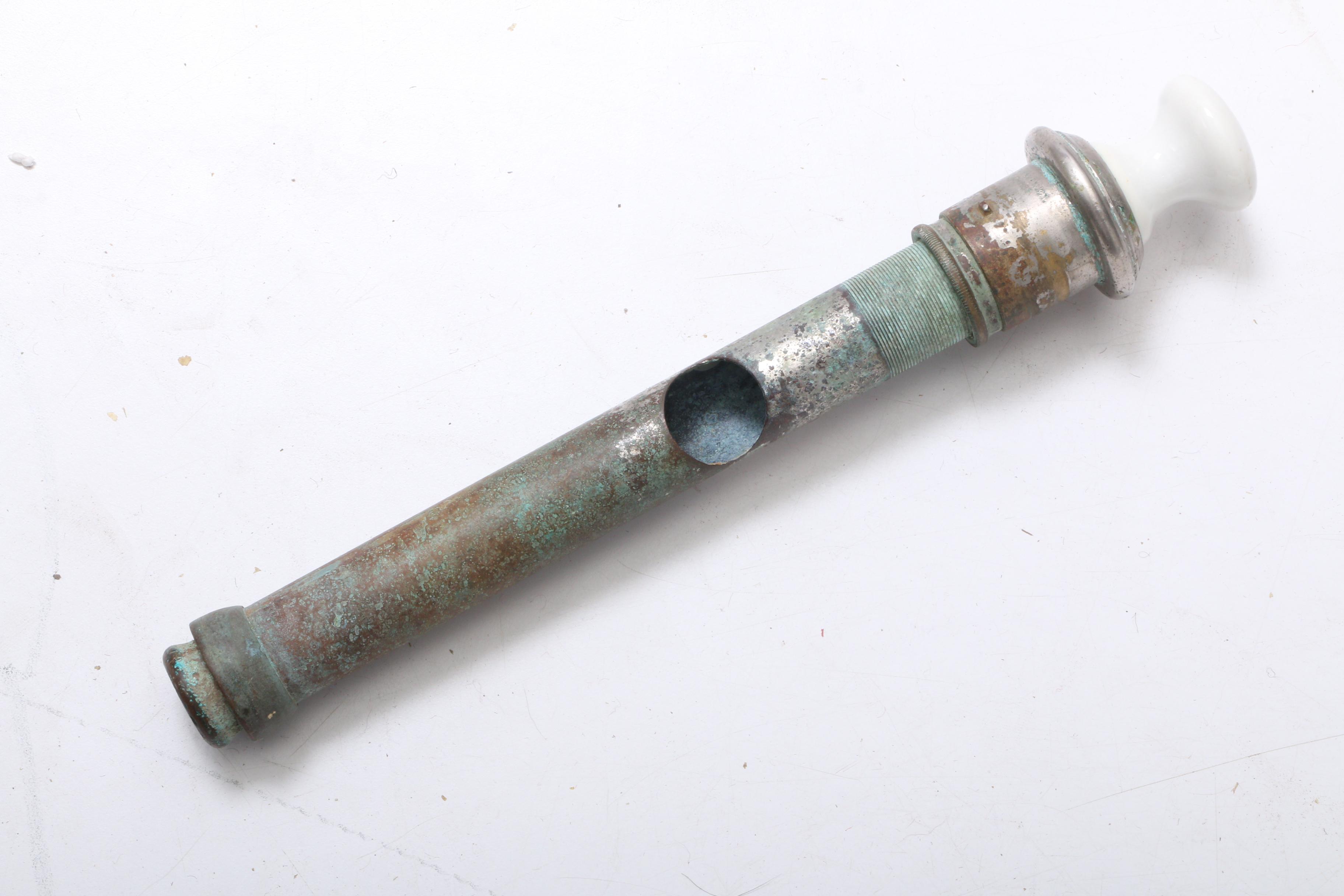 Vintage Porcelain Corner Sink