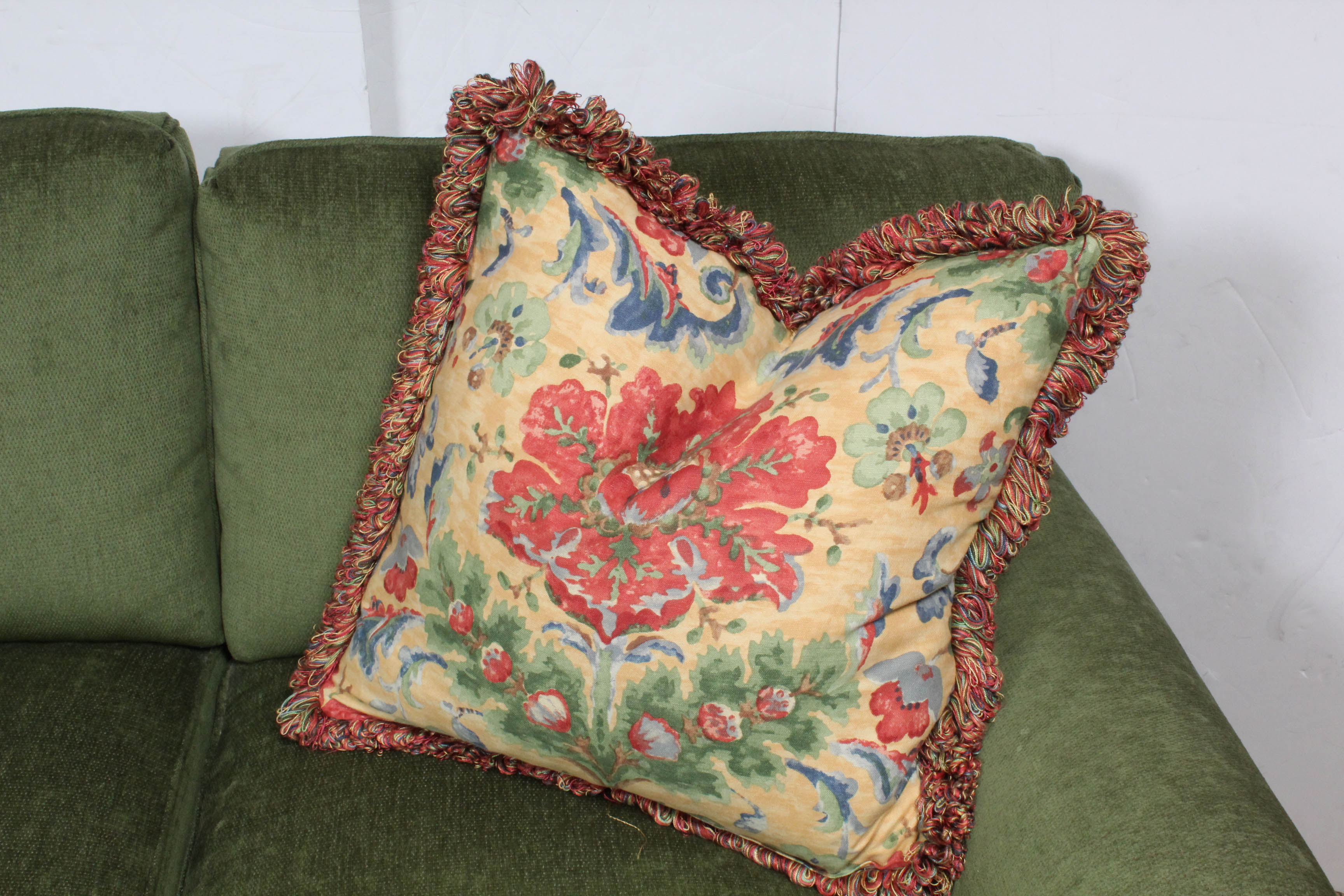 Sherrill Sofa Custom Upholstered by Fortner