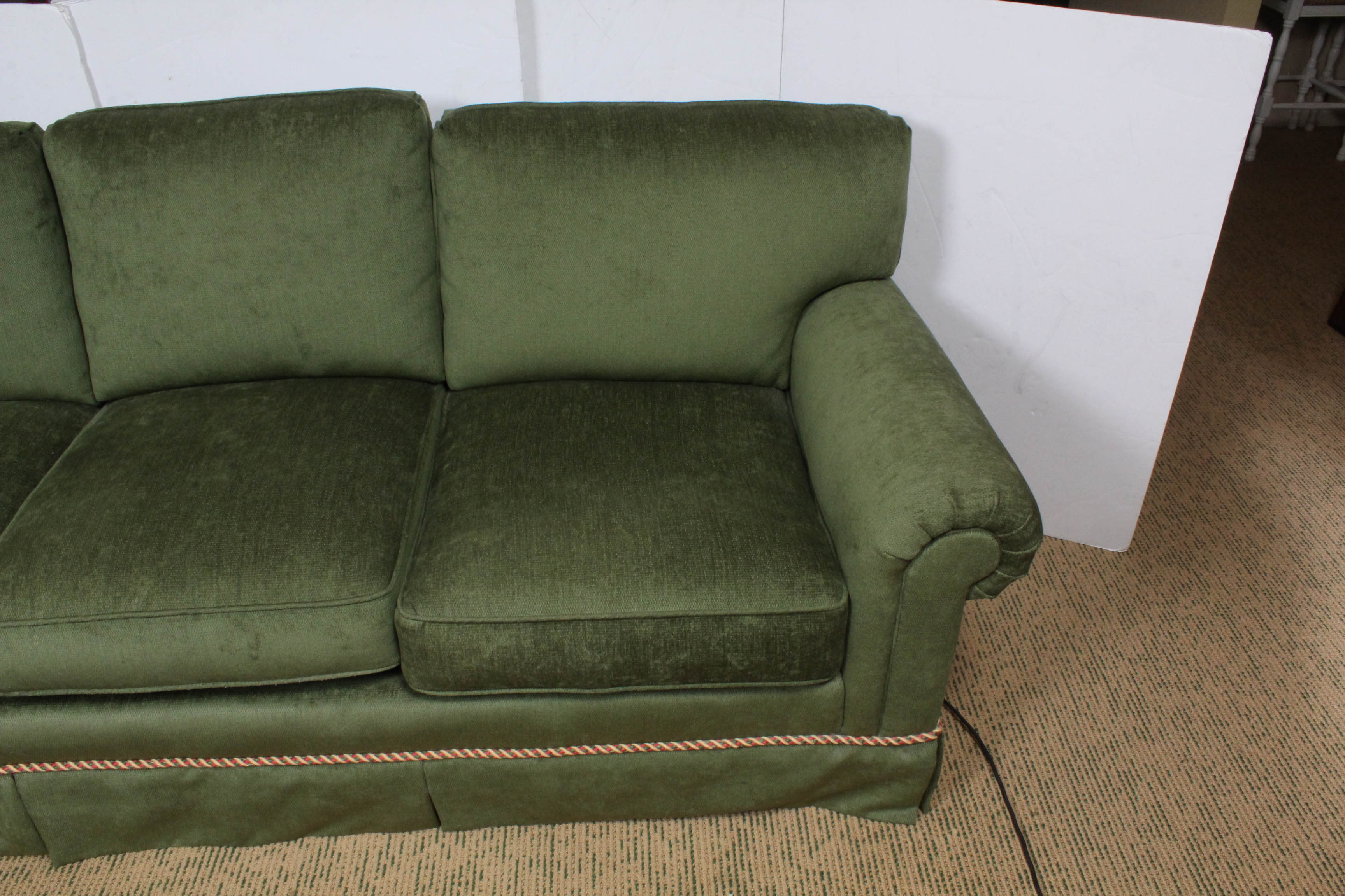 Sherrill Sofa Custom Upholstered by Fortner