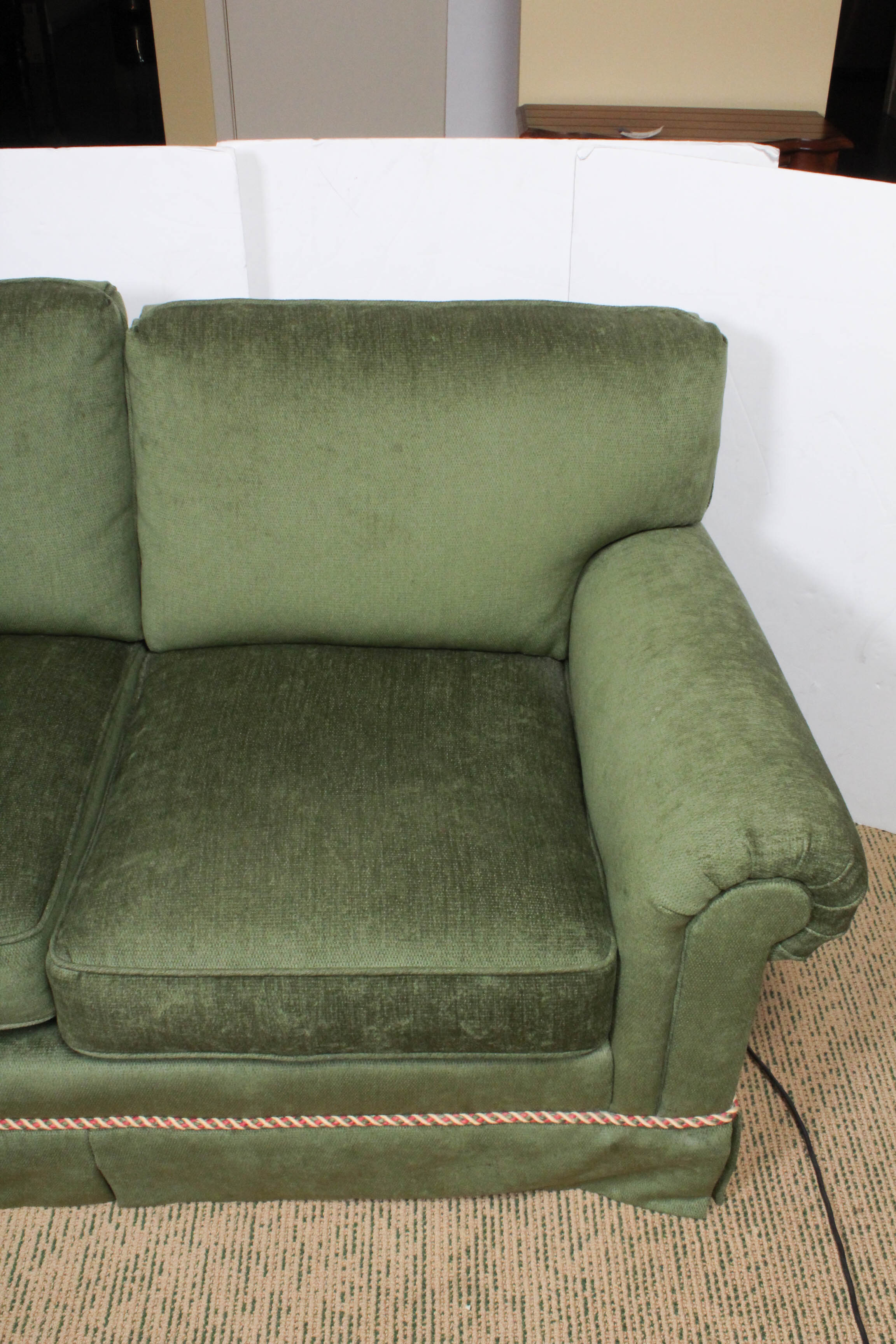 Sherrill Sofa Custom Upholstered by Fortner